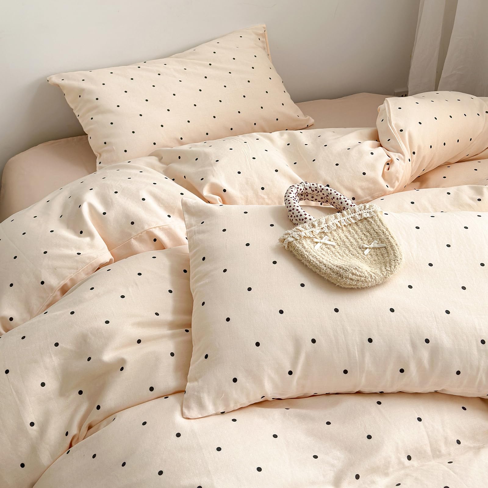 Pink Flower Duvet Cover Twin Chic Floral Print Ruffle Duvet Cover Cotton Lace Comforter Cover Country Style Floral Bedding Set Romantic Ruffle Comforter Cover Flower Bedding Cover with 2 Pillowcases