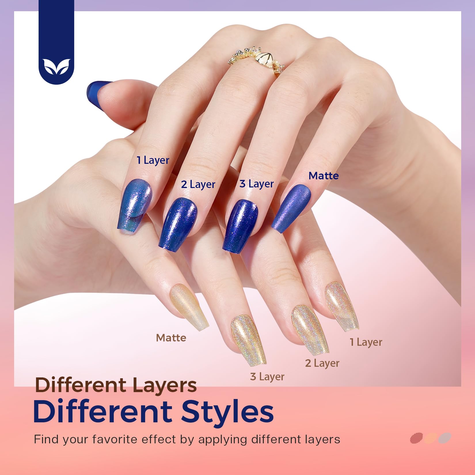 Morovan 15 Bright Color 0.27oz Air Quick Dry Long Lasting Nail Polish Gift Set for Women