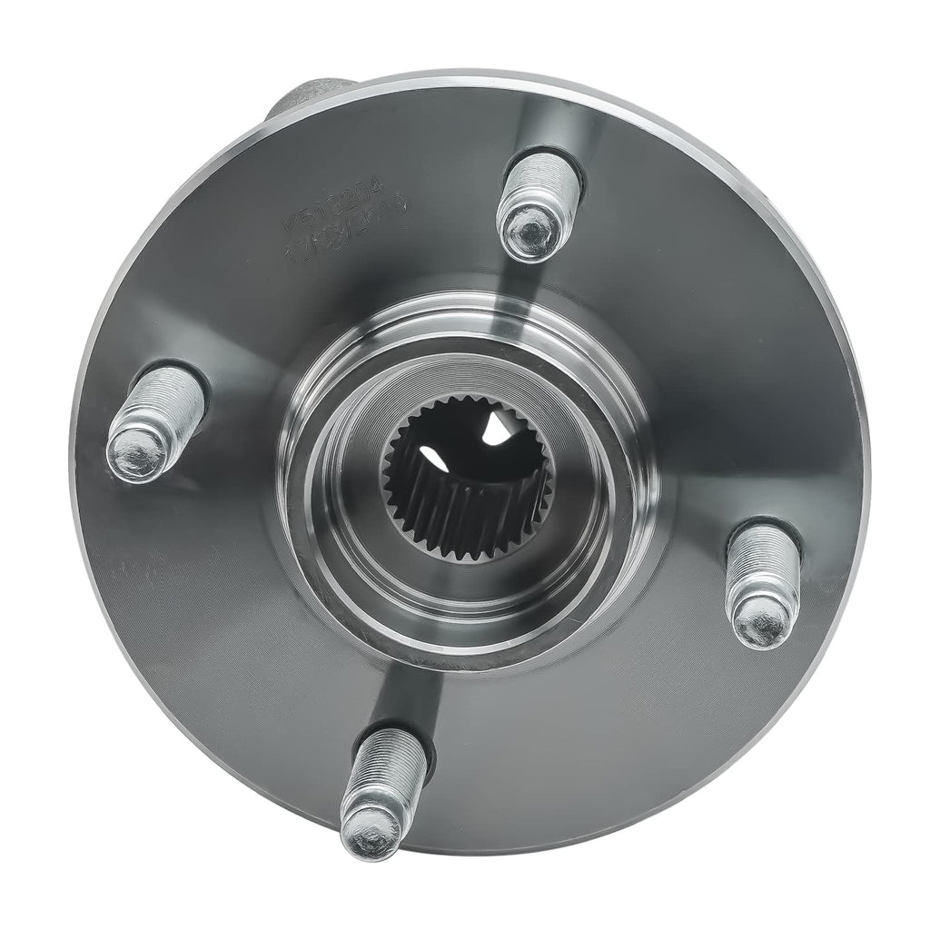 Detroit Axle - 4WD Front Wheel Bearing Hubs for Toyota 4Runner FJ Cruiser Tacoma Lexus GX460 GX470, Replacement Wheel Bearings and Hub Assembly Set, Pair Hubs