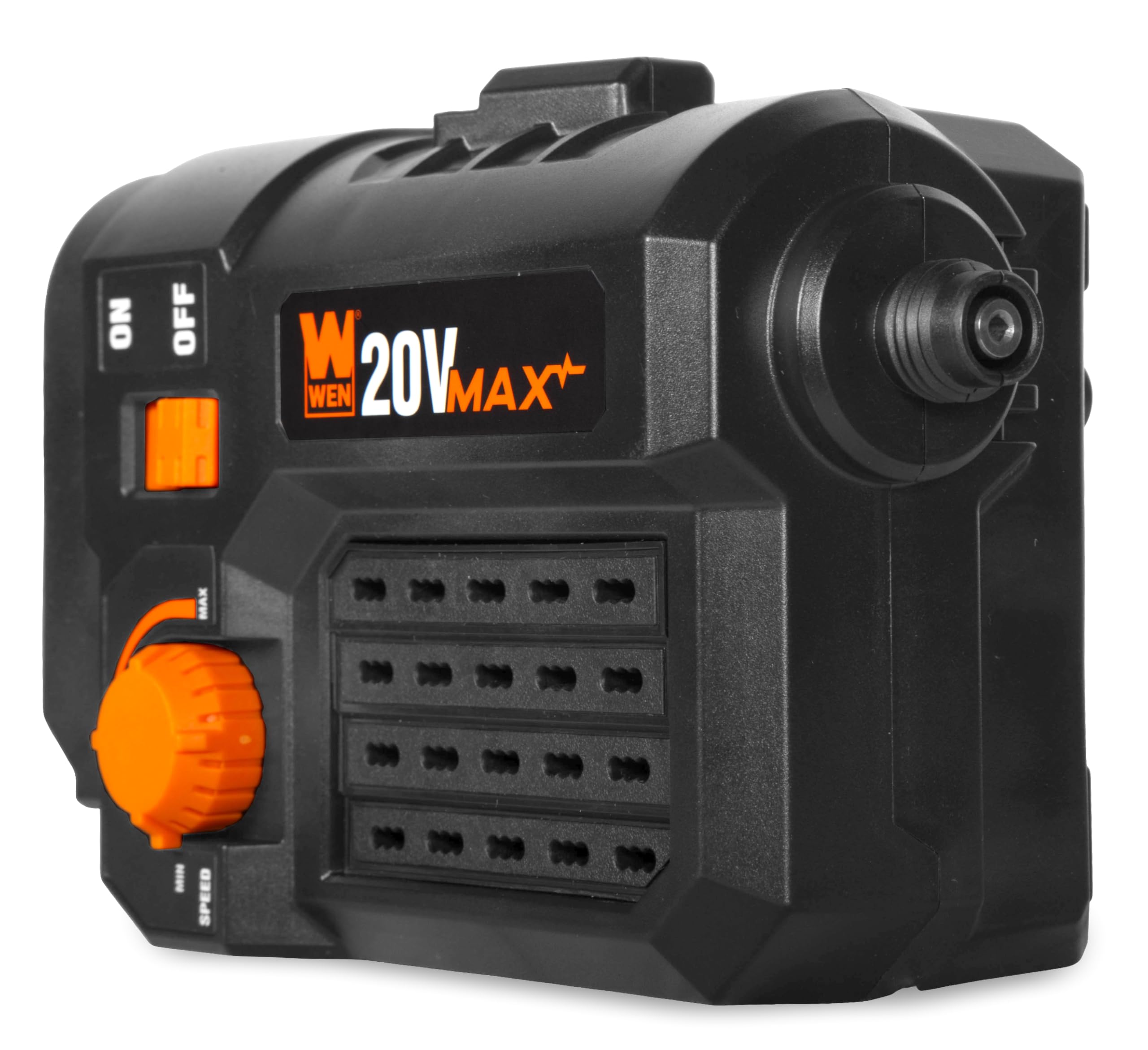 WEN 20V Max Cordless Variable Speed Rotary Tool Station with Flex Shaft, 40 Accessories, 2Ah Li-Ion Battery, and Charger (20923)