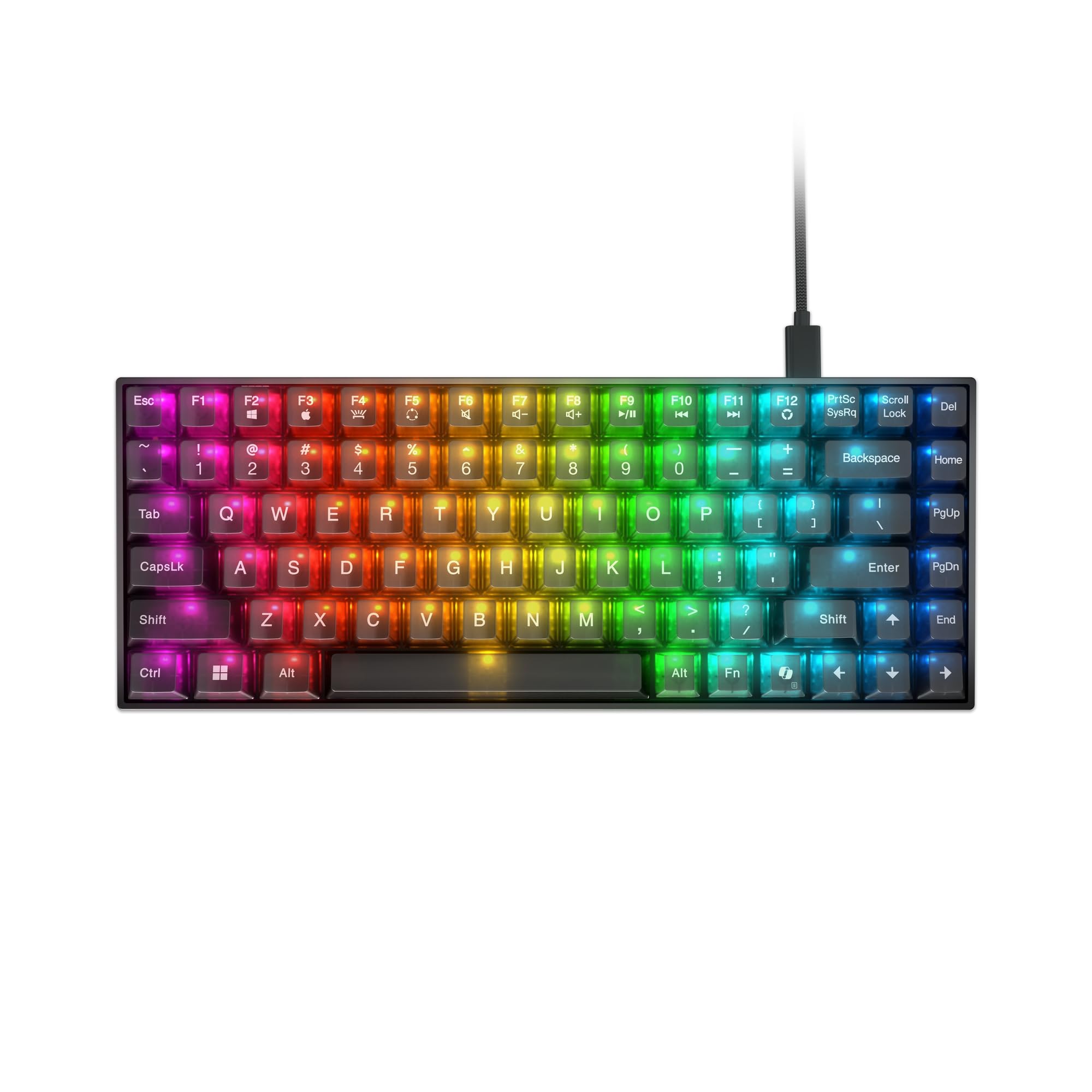 Lenovo Legion KM310 RGB Wired Gaming Keyboard & Mouse Combo - K310 Keyboard w/Silent Operation & Compact Water-Resistant Design - M300S Mouse with 8000 Adjustable DPI, 220 IPS, 6 Programmable Buttons