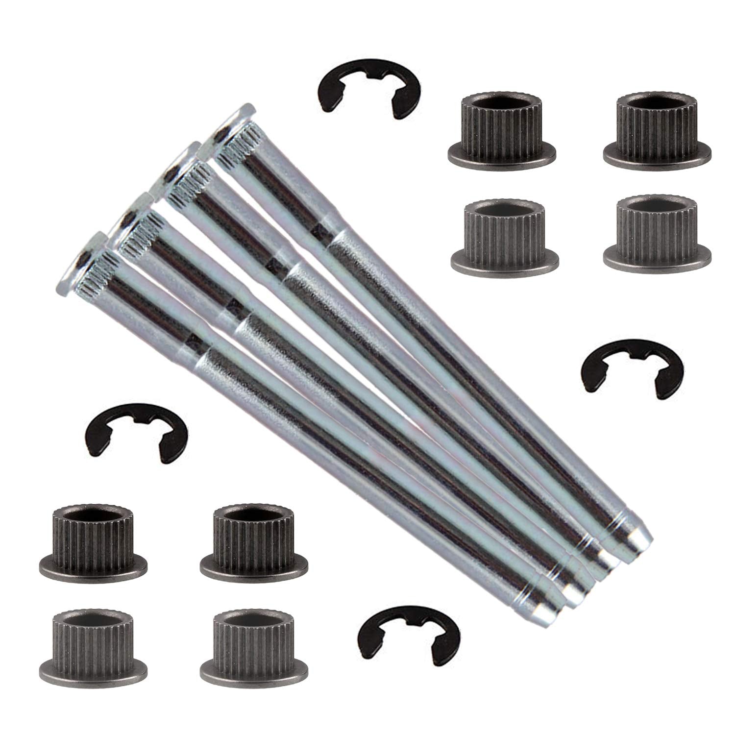Door Hinge Pin and Bushing Kit Hinge with Pin LEDAUT Replacement for Ford F150-F350 Bronco SUV
