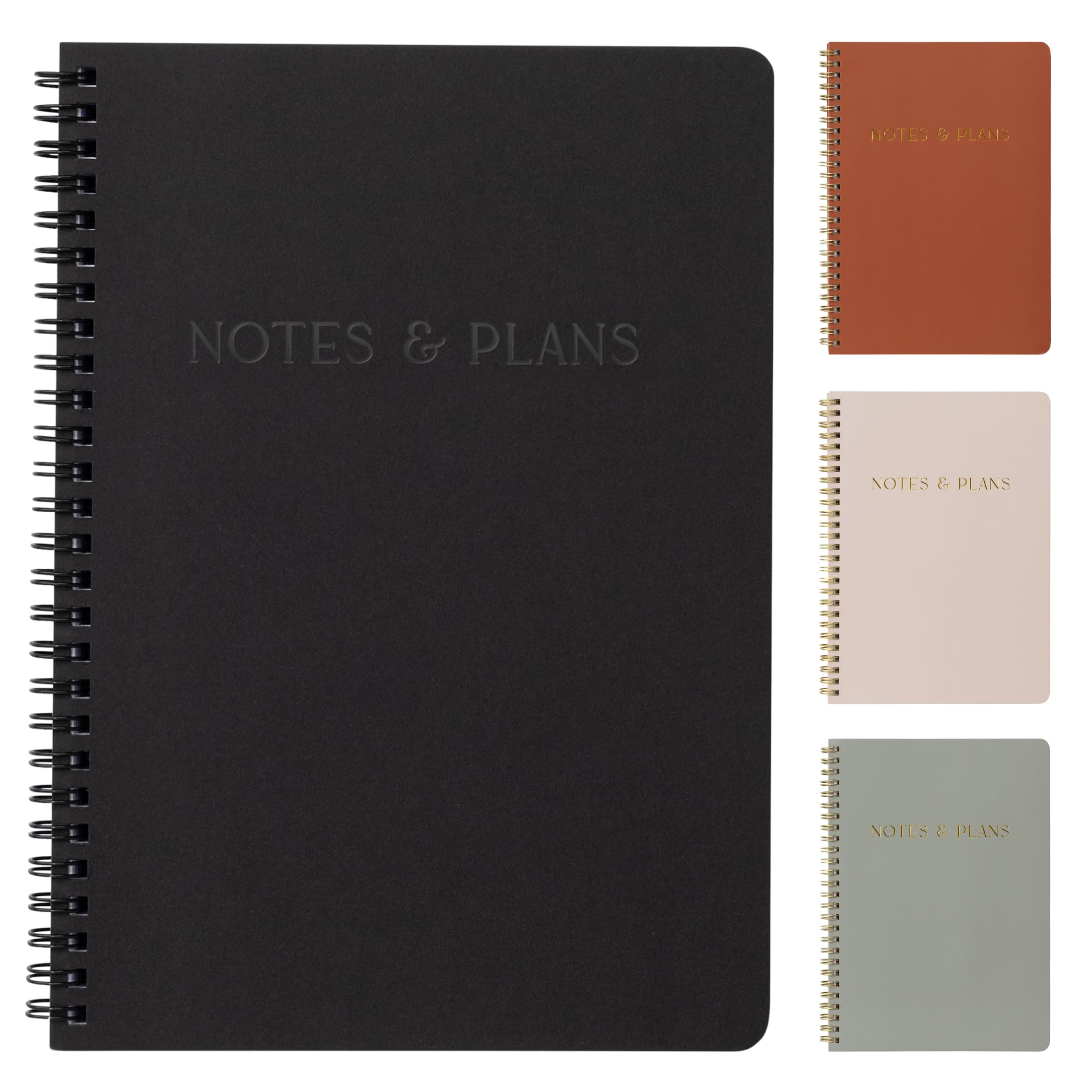 Beautiful Daily Planner And Notebook With Hourly Schedule - Aesthetic Spiral To do List Notepad to Easily Organize Your Tasks And Appointments - Stylish Book And School Or Office Supplies