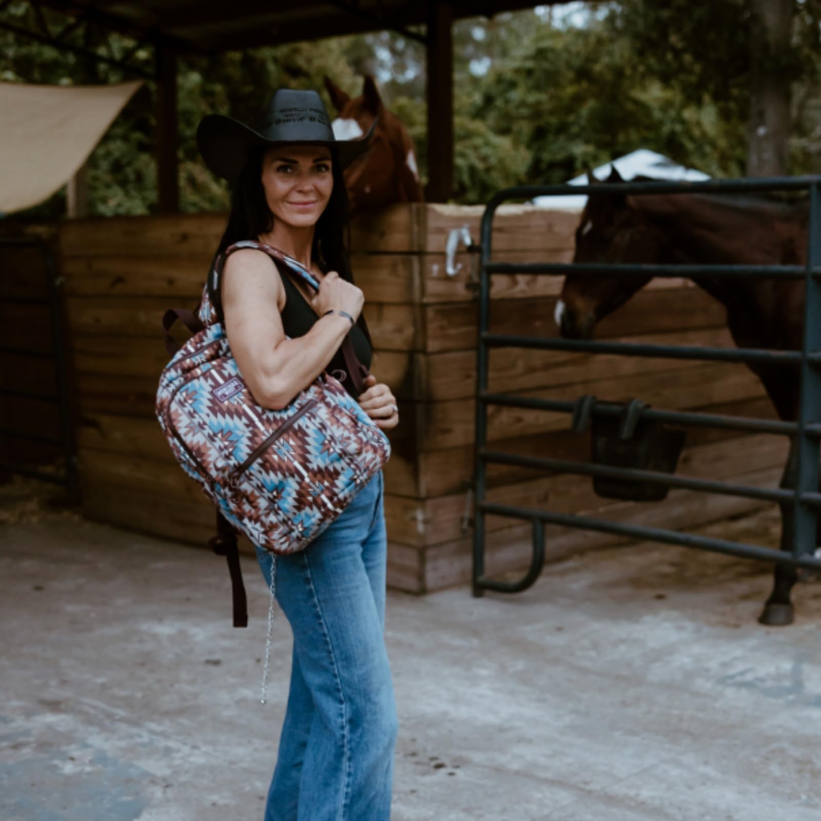 Montana West Backpack Purse for Women Western Aztec Backpack Purse Lightweight Casual Daypack for Travel