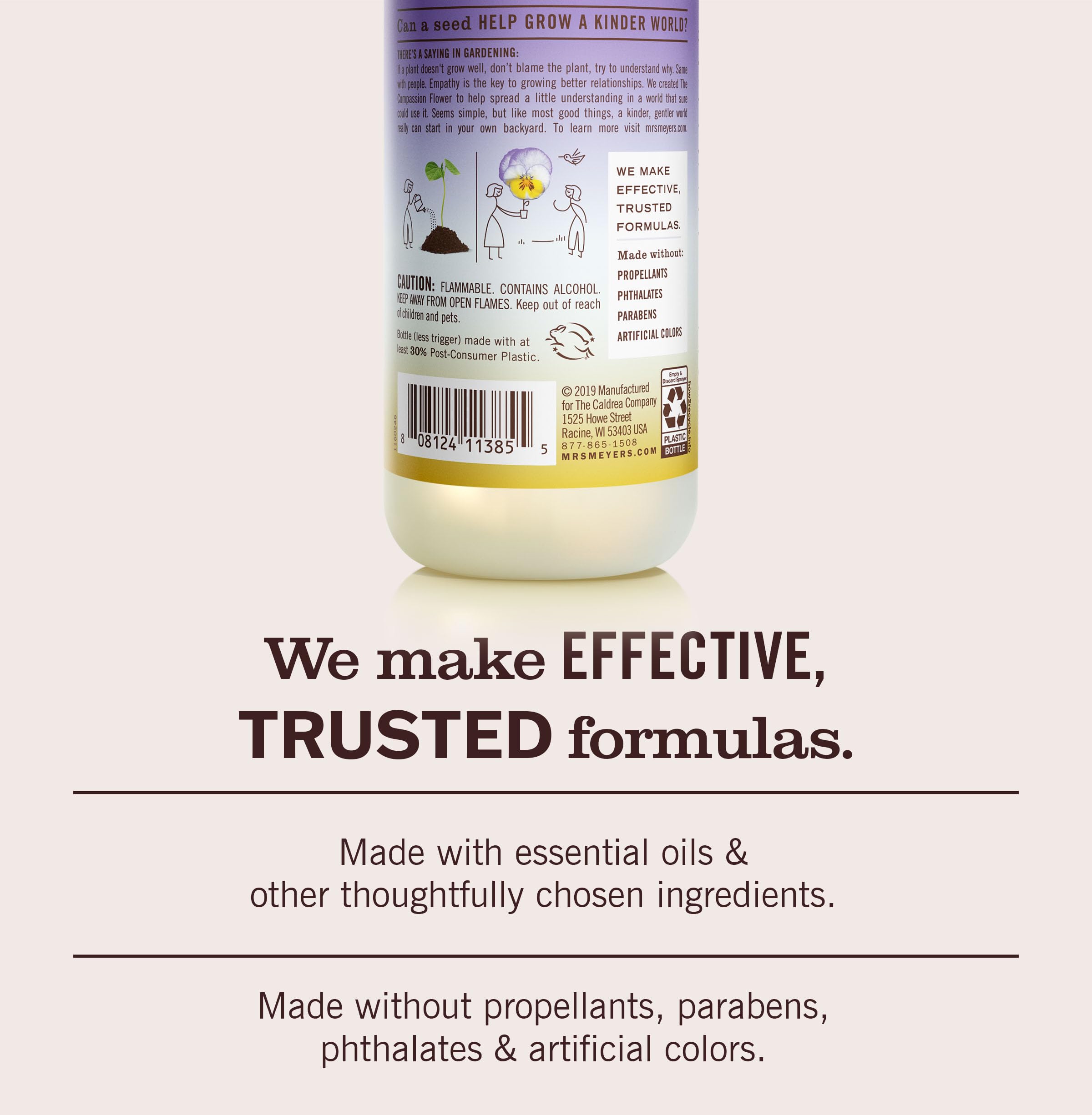 MRS. MEYER'S CLEAN DAY Liquid Hand Soap Fall Seasonal Variety, 1 Acorn Spice, 1 Mum, 1 Apple Cider, 1 Lemon Verbena, 1 Basil, 1 Lavender, 12.5 OZ Each, (1 Variety Pack)