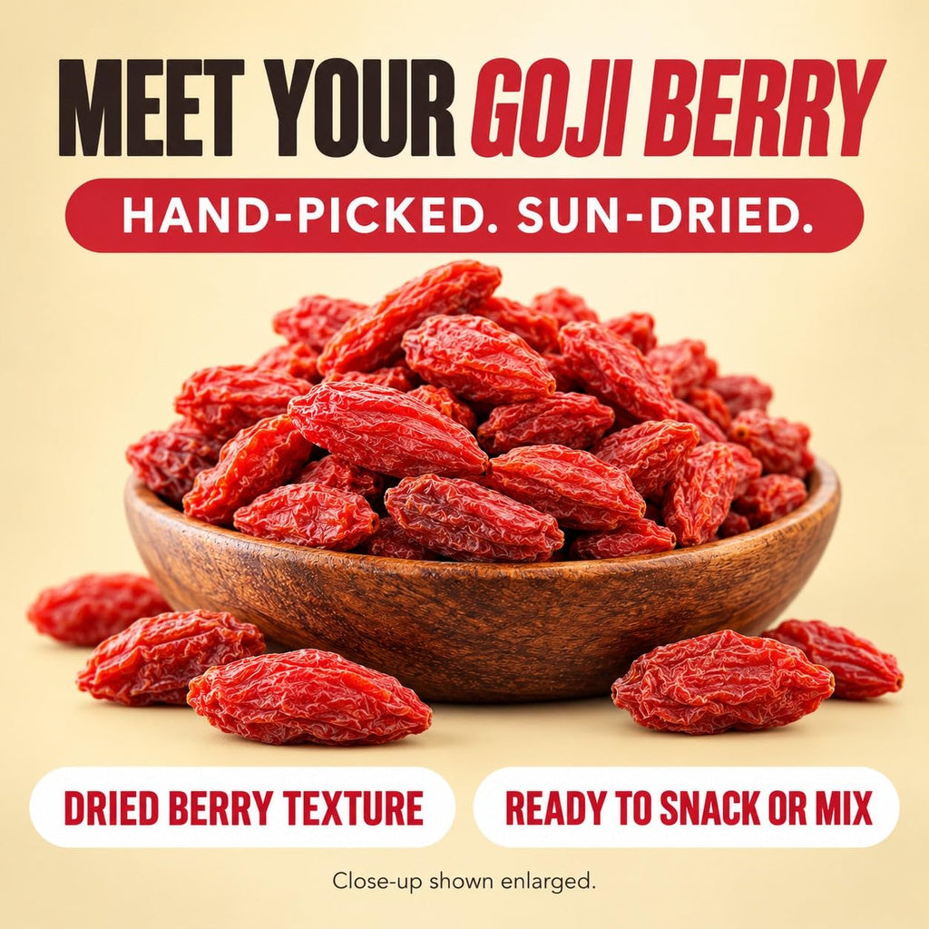 Nutrient Elements Organic Goji Berries, Raw Sun-Dried, 2 lb