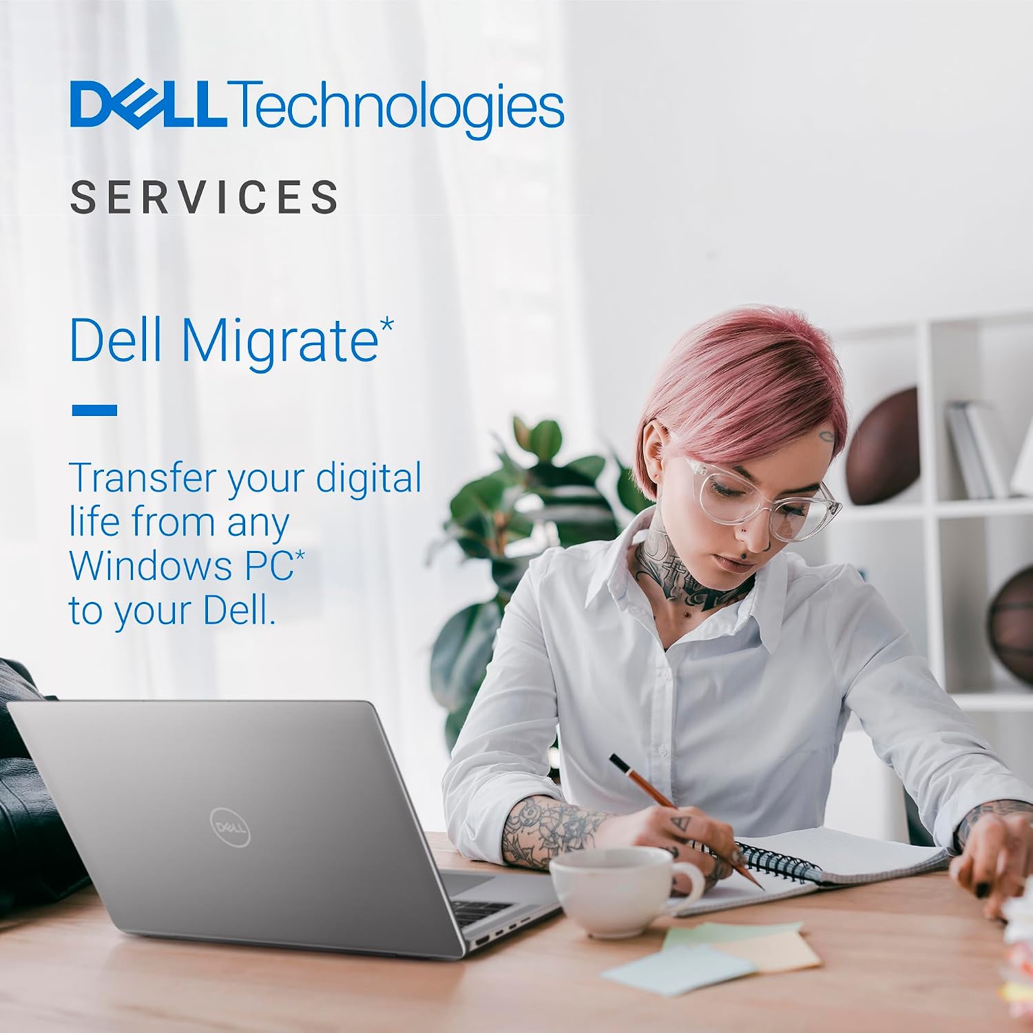 Dell Inspiron 14 Plus 7440 Laptop - 14.0-inch 16:10 2.2K (2240x1400) Display, Intel Core Ultra 7-155H, 16GB LPDDR5X RAM, 1TB SSD, Intel Arc Graphics, Windows 11 Home, Onsite Service - Ice Blue