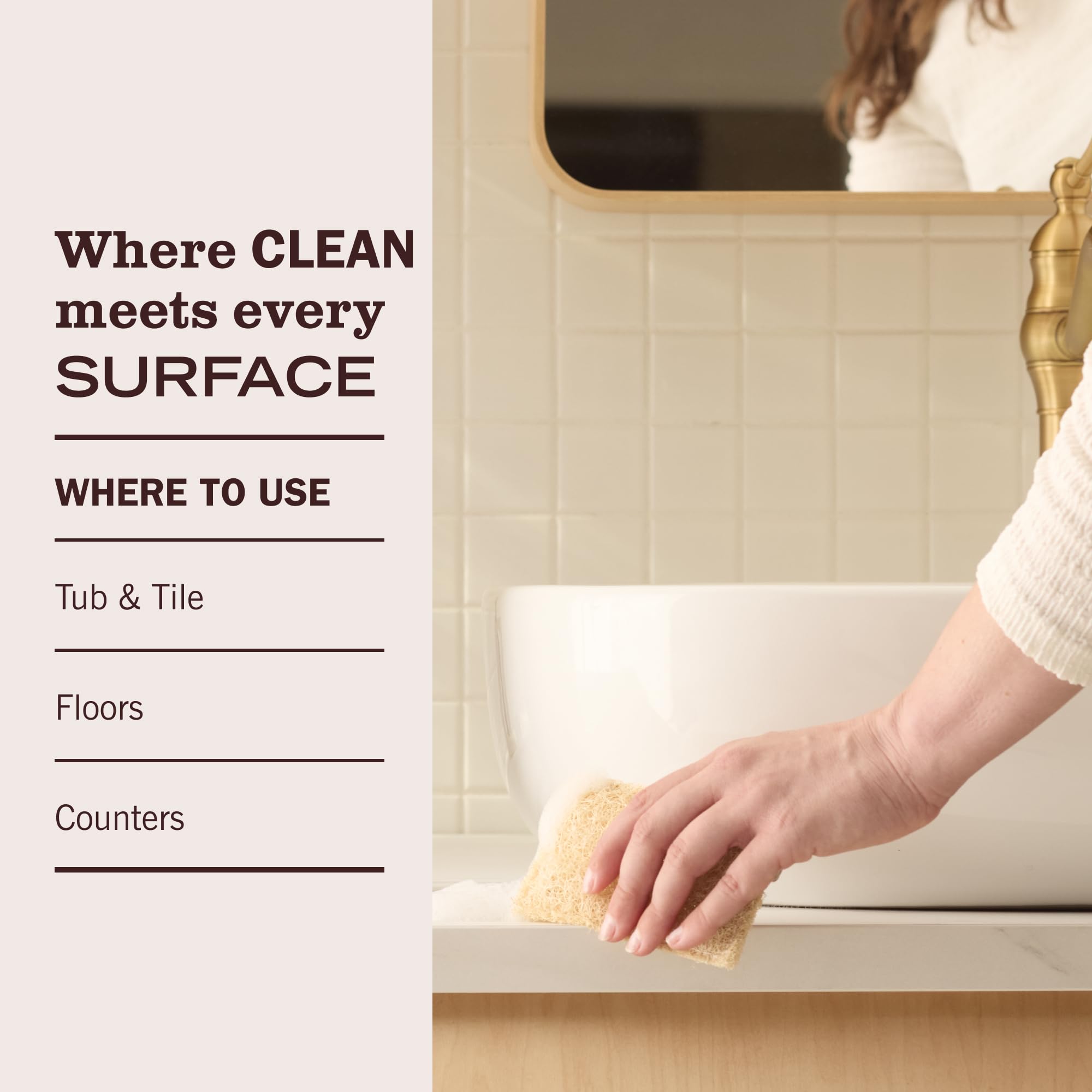 MRS. MEYER'S CLEAN DAY Multi-Surface Cleaner Concentrate, Use to Clean Floors, Tile, Counters, Lavender, 32 fl. oz