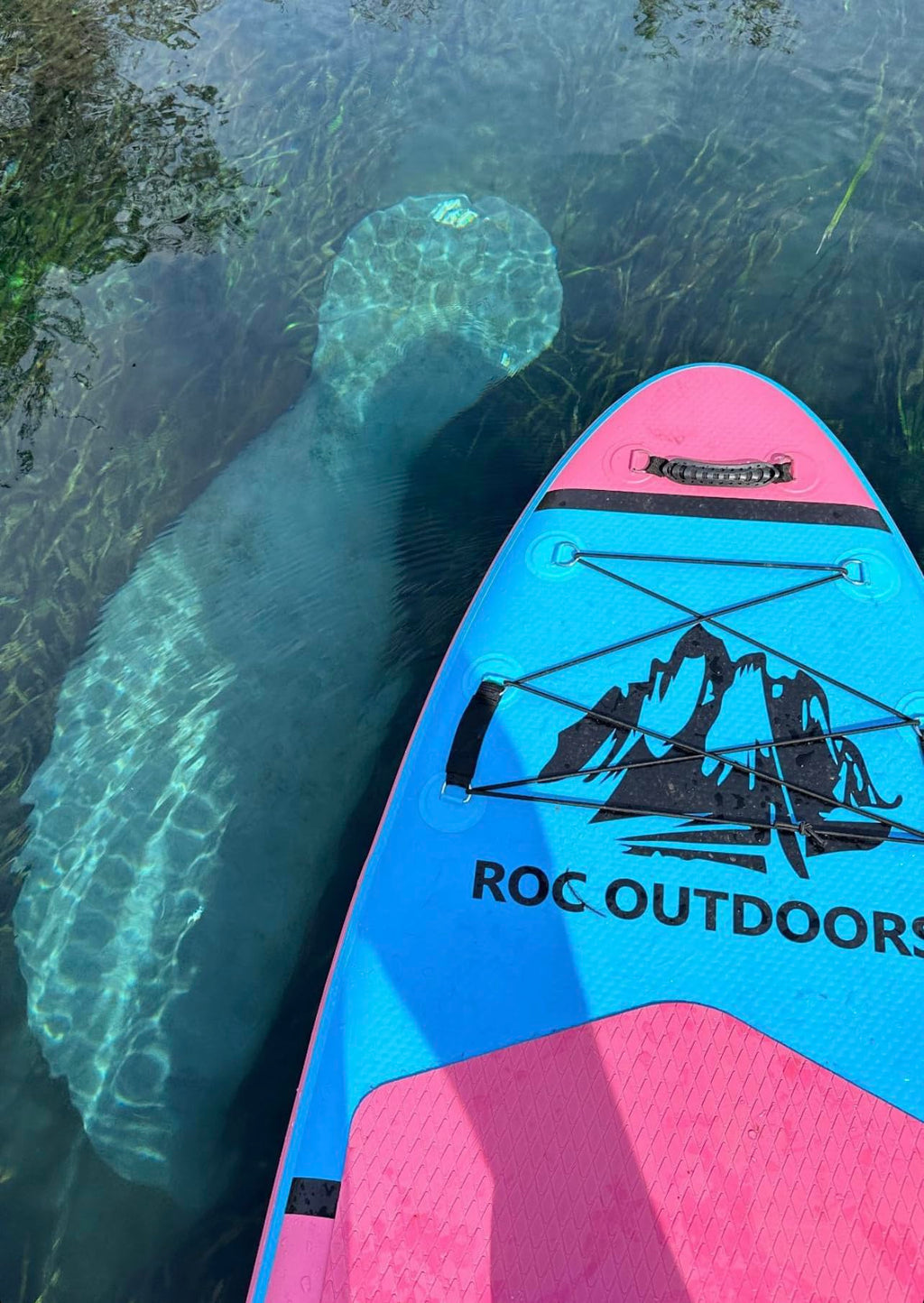 Roc Inflatable Stand Up Paddle Board 10' 6" with Premium SUP Paddle Board Accessories, Wide Stable Design, Non-Slip Comfort Deck for Youth & Adults