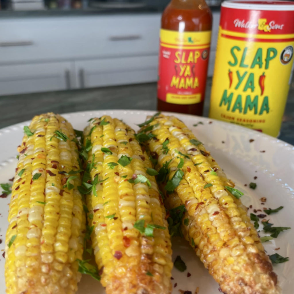 Slap Ya Mama Cajun Seasoning from Louisiana, Hot Blend, No MSG and Kosher, 8 Ounce Can