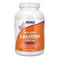 NOW Supplements, Lecithin 1200 mg with naturally occurring Phosphatidyl Choline, 100 Softgels
