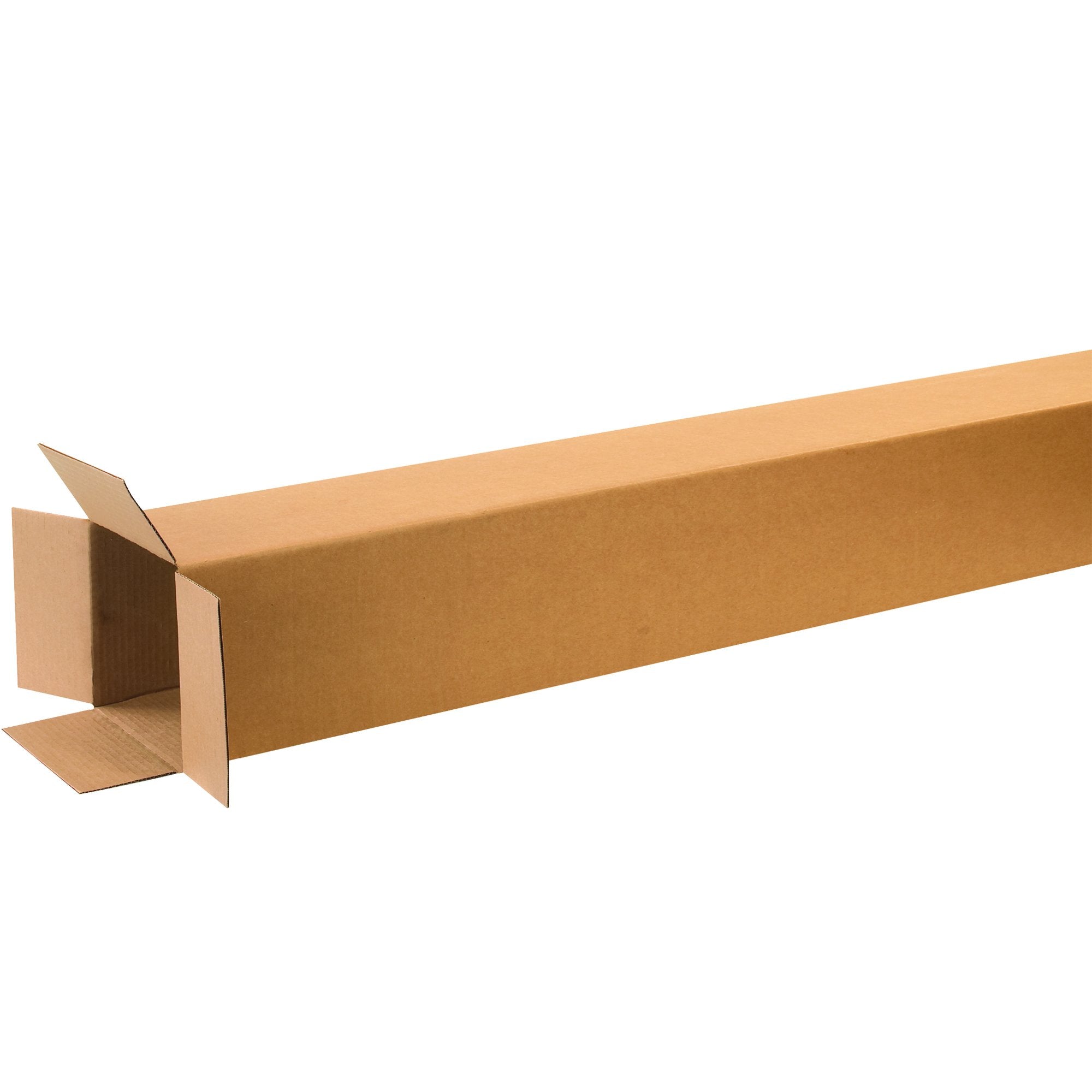 BOX USA 4x4x40 Tall Corrugated Boxes, Tall, 4L x 4W x 40H, Pack of 25 | Shipping, Packaging, Moving, Storage Box for Home or Business, Strong Wholesale Bulk Boxes