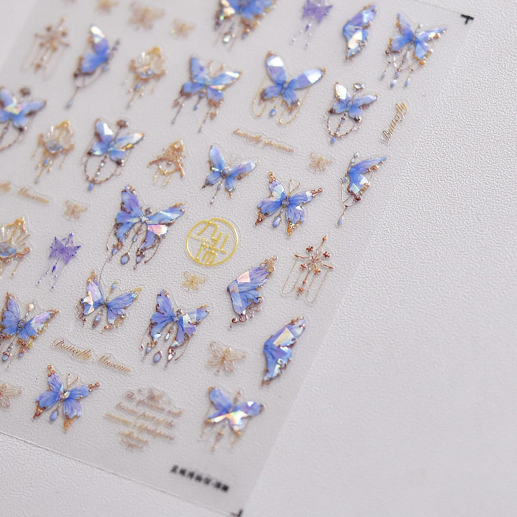 Christmas Nail Art Stickers Decals 5D Embossed Santa Claus Xmas Tree Nail Decals with Crystal 1PCS Cute Bear Bow Candy Cane Snowflake Christmas Nails Adhesive Stickers for Holiday Manicure Decorations
