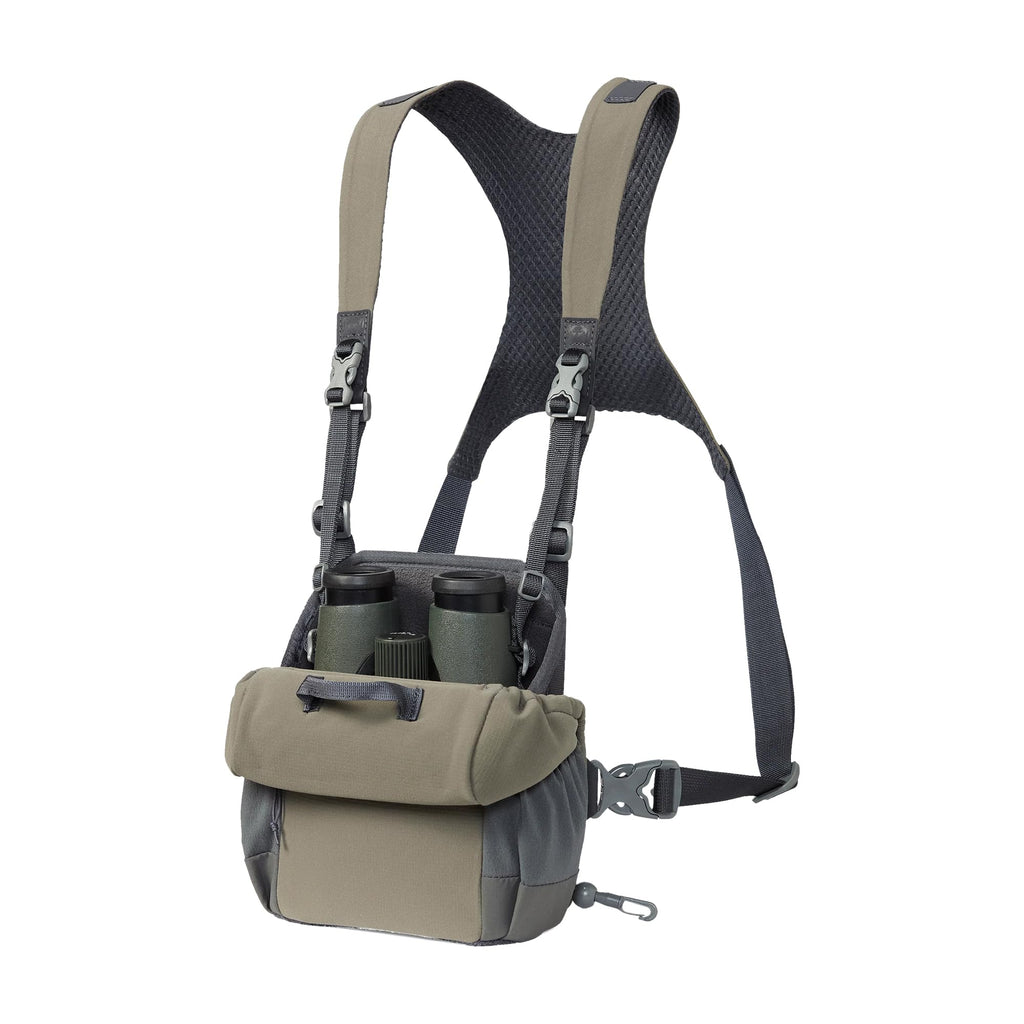 KUIU PRO Bino Harness – Waterproof, Adjustable, One-Hand Lid, Custom Foam Shims, Hydration Rig Compatible Binocular Harness
