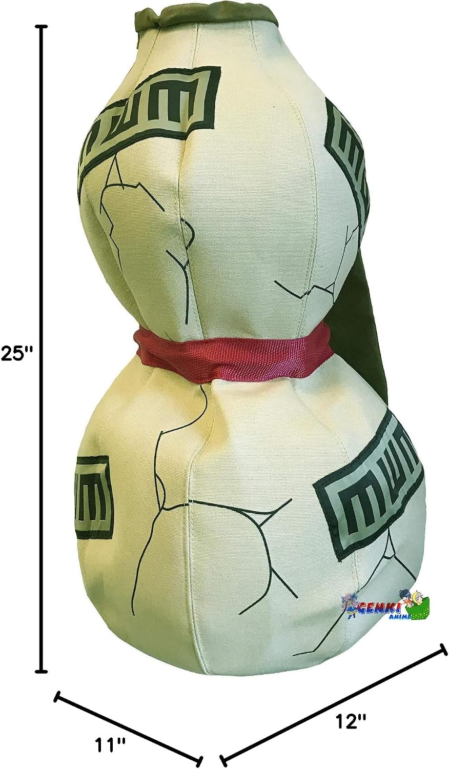 JEWUNO Naruto Gaara's Gourd Special Backpack Bag ~ Official Licensed Gaara Backpack