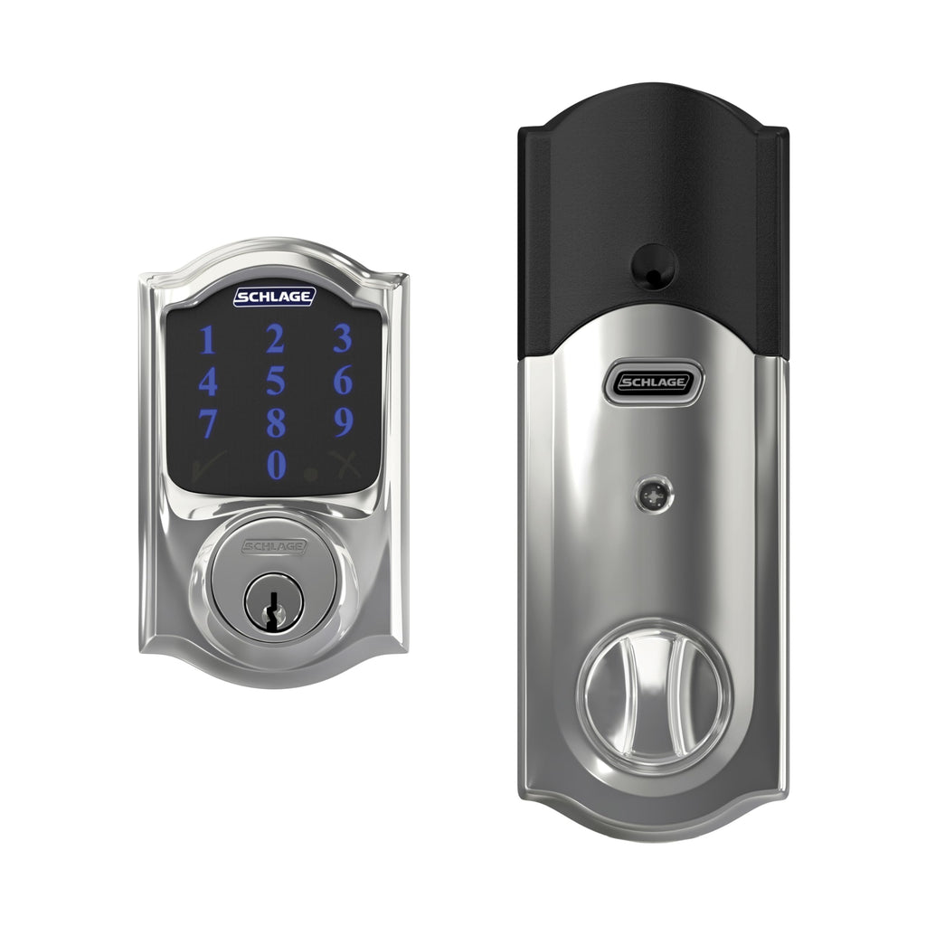 Schlage Connect Smart Deadbolt Lock with Touchscreen Keypad, Keyless Front Door Entry, Z-Wave Plus Compatible, Aged Bronze, BE469ZP CEN 716