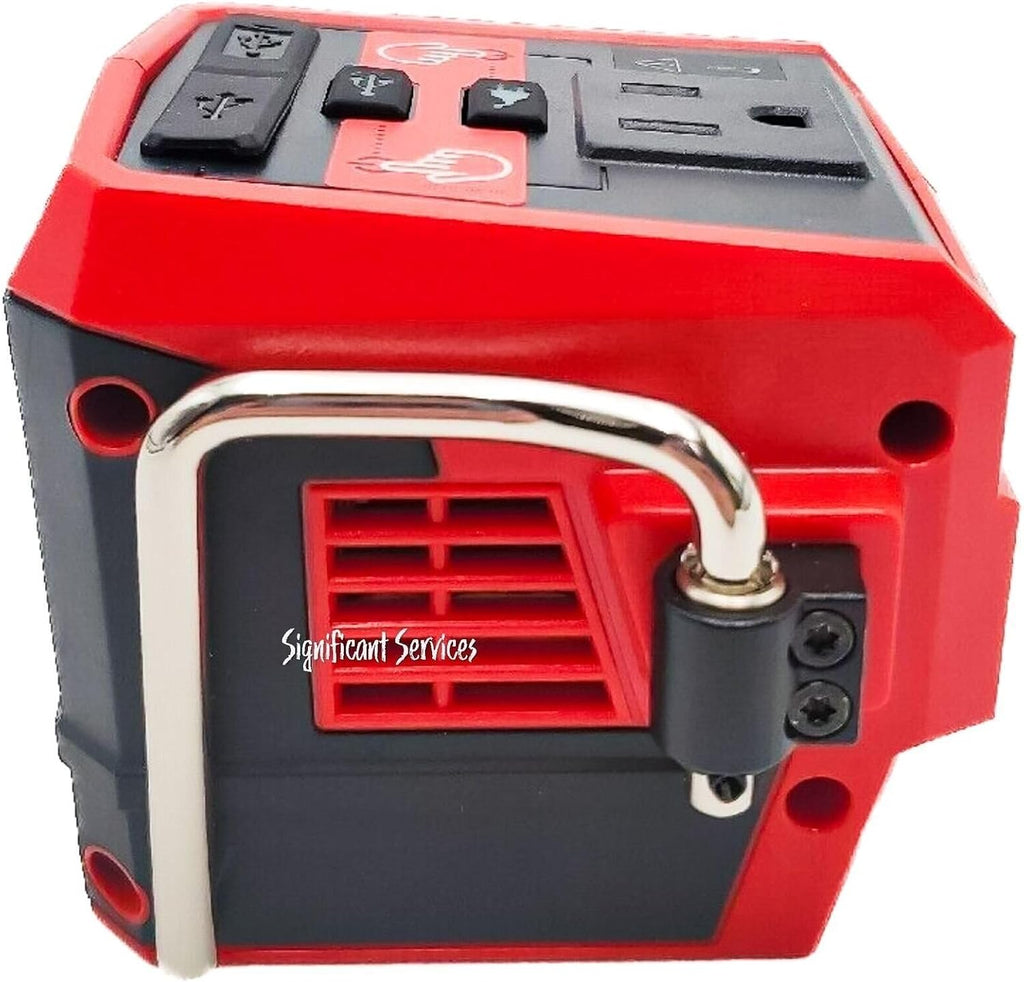MilwaukeeTool 2846 50 M18 18 Volt 175 Watt Lithium Ion Powered Compact Inverter with 5.0 Ah Battery