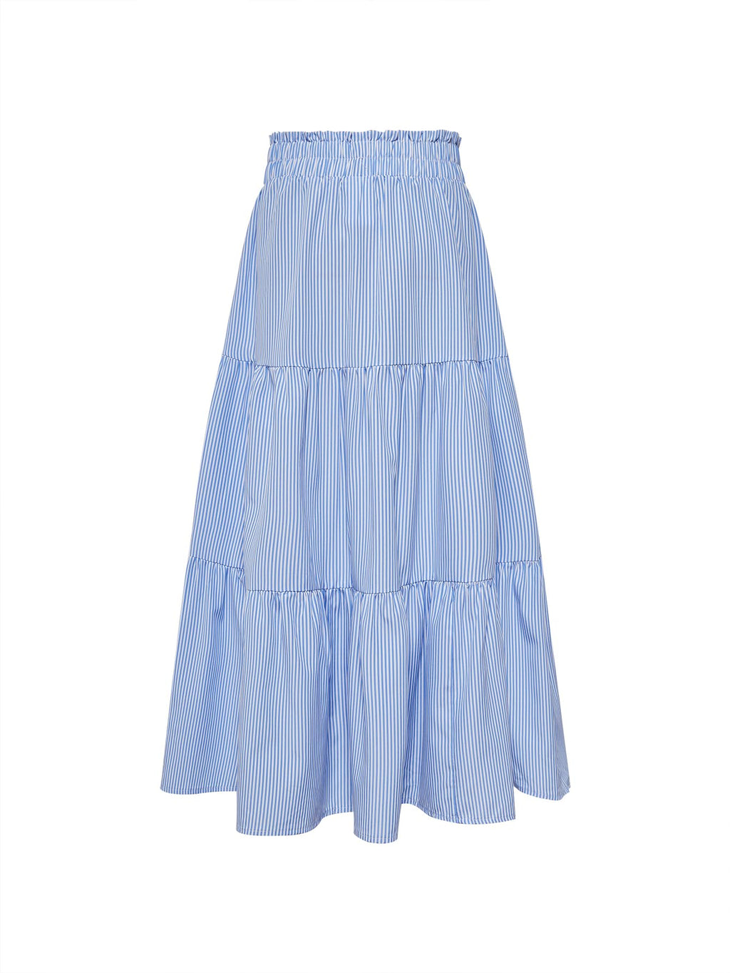 Floerns Girls Boho Floral Print High Waist Flare Hem Summer Long Skirt
