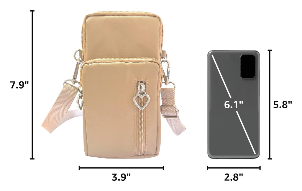 VINAIDA Small Crossbody Wallet Phone Bag Women Mini Crossbody Purse Cell Phone Shoulder Bag Mini Wallet Over Shoulder Strap