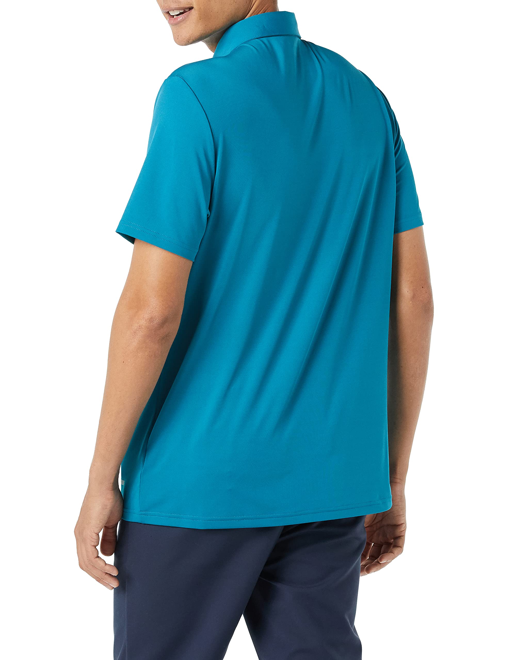 Amazon Essentials Men's Slim-Fit Quick-Dry Moisture Wicking Tech Stretch Short Sleeve Lightweight Golf Polo Shirt
