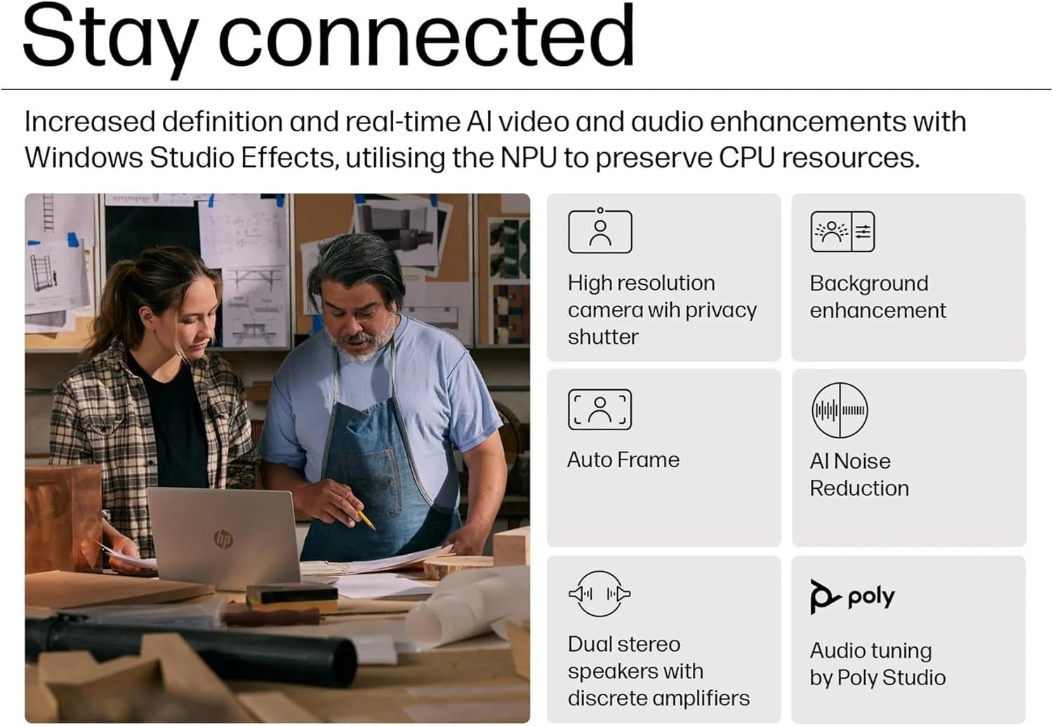 HP ProBook 460 G11 Business AI PC Laptop (16" FHD+ Anti-Glare, Intel 12-Core Ultra 7 155U, 16GB DDR5, 512GB SSD), HP Wolf Security, Backlit Numeric KB, Fingerprint, 1080p Webcam, Ethernet, Win 11 Pro