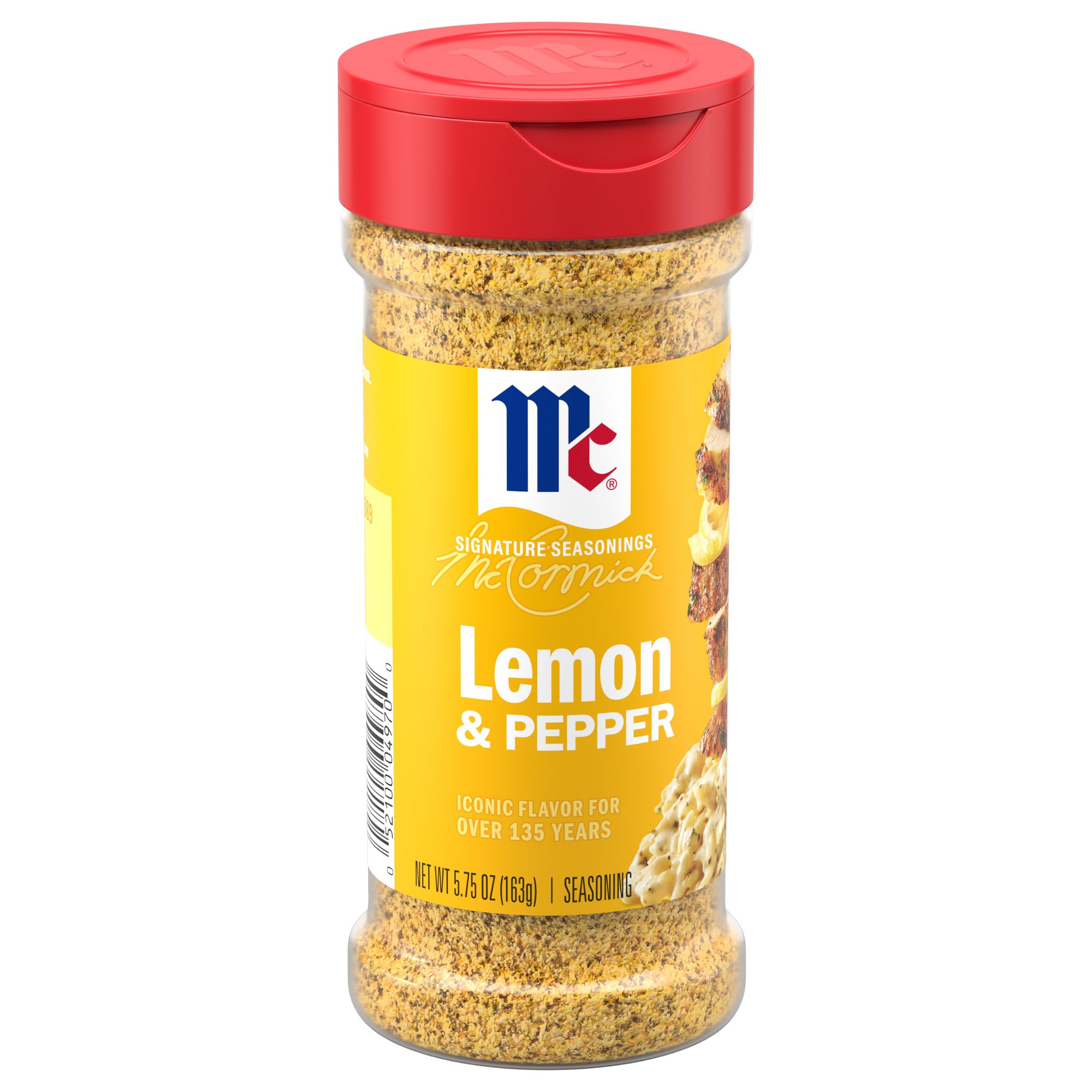 McCormick Perfect Pinch Lemon & Pepper Seasoning, 5.75 oz (Pack of 6)