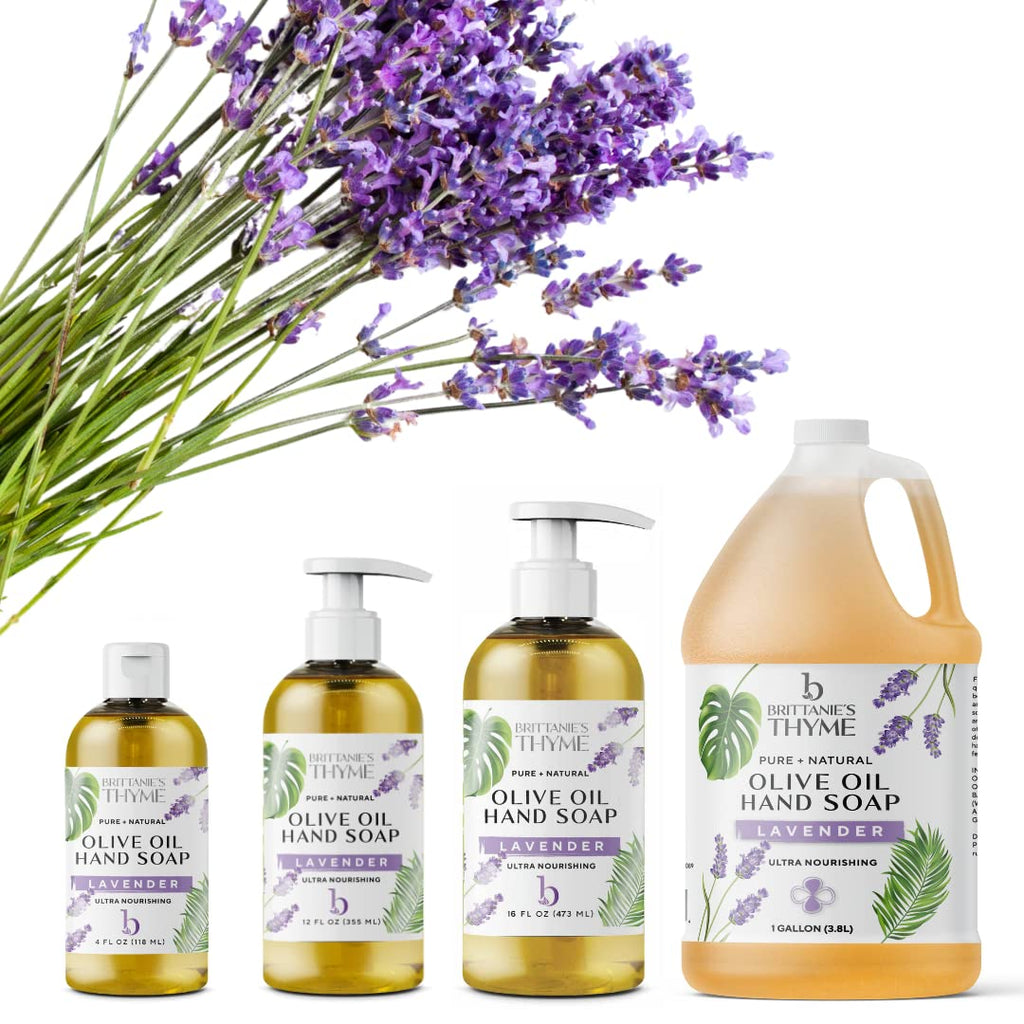 Brittanie’s Pure Castile Liquid Soap Refill, Bergamot Lime, 12 Ounce | Dish Soap, Hair & Body, Home, Gentle and Pure, Made with Natural Luxurious Oils, Vegan & Gluten Free Non-GMO