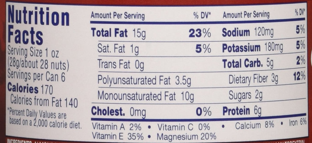 Blue Diamond Almonds Sriracha Flavored Snack Nuts, 6 Oz Resealable Can (Pack of 1)