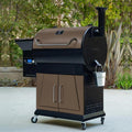 Z GRILLS ZPG-200APro Portable Tabletop Wood Pellet Grill and Smoker, Digital Control, 8 in 1 BBQ Grill for Outdoor Kitchen, Backyard, 202 Sq Inches of Cooking (Black)