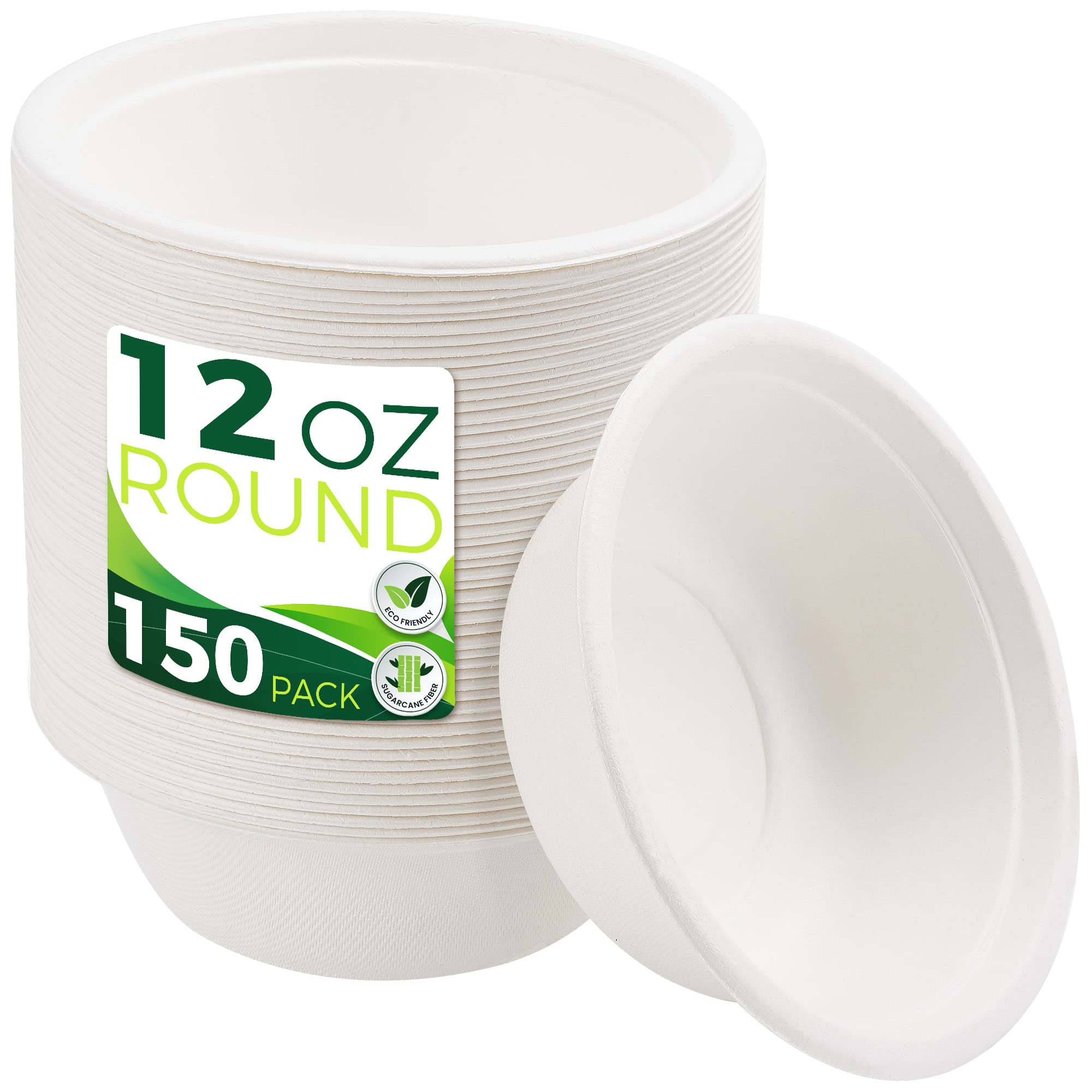 4oz Disposable Paper Cups [100-Pack], Sturdy Small/Mini Paper Cups/bowls, Perfect for Dip Sauce, Tasting and Snacks, 100% Compostable Sample Cups