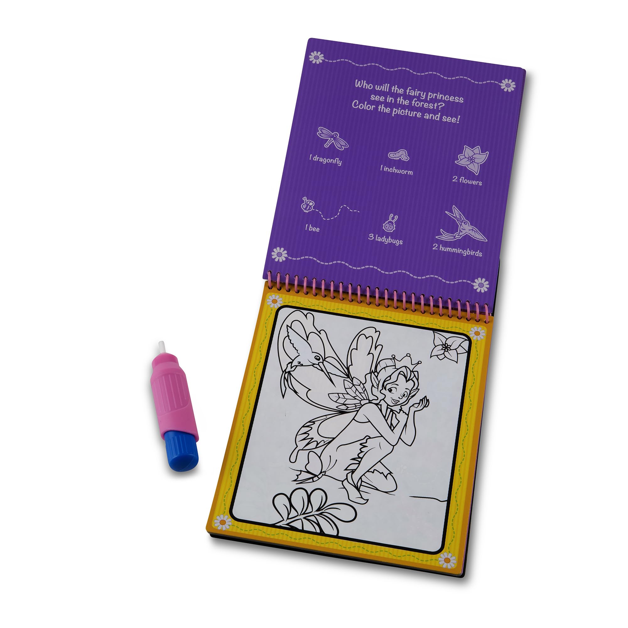 Melissa & Doug On The Go Water Wow! Reusable Water-Reveal Activity Pad – Adventure