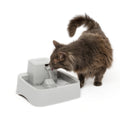 PetSafe Oasys 1 Gallon (128 Ounce) Pet Fountain - Cat or Small to Medium Breed Dog Water Fountain - Dishwasher Safe Filtered Water Dispenser with Flow Control - Filters Included - Easy to Clean