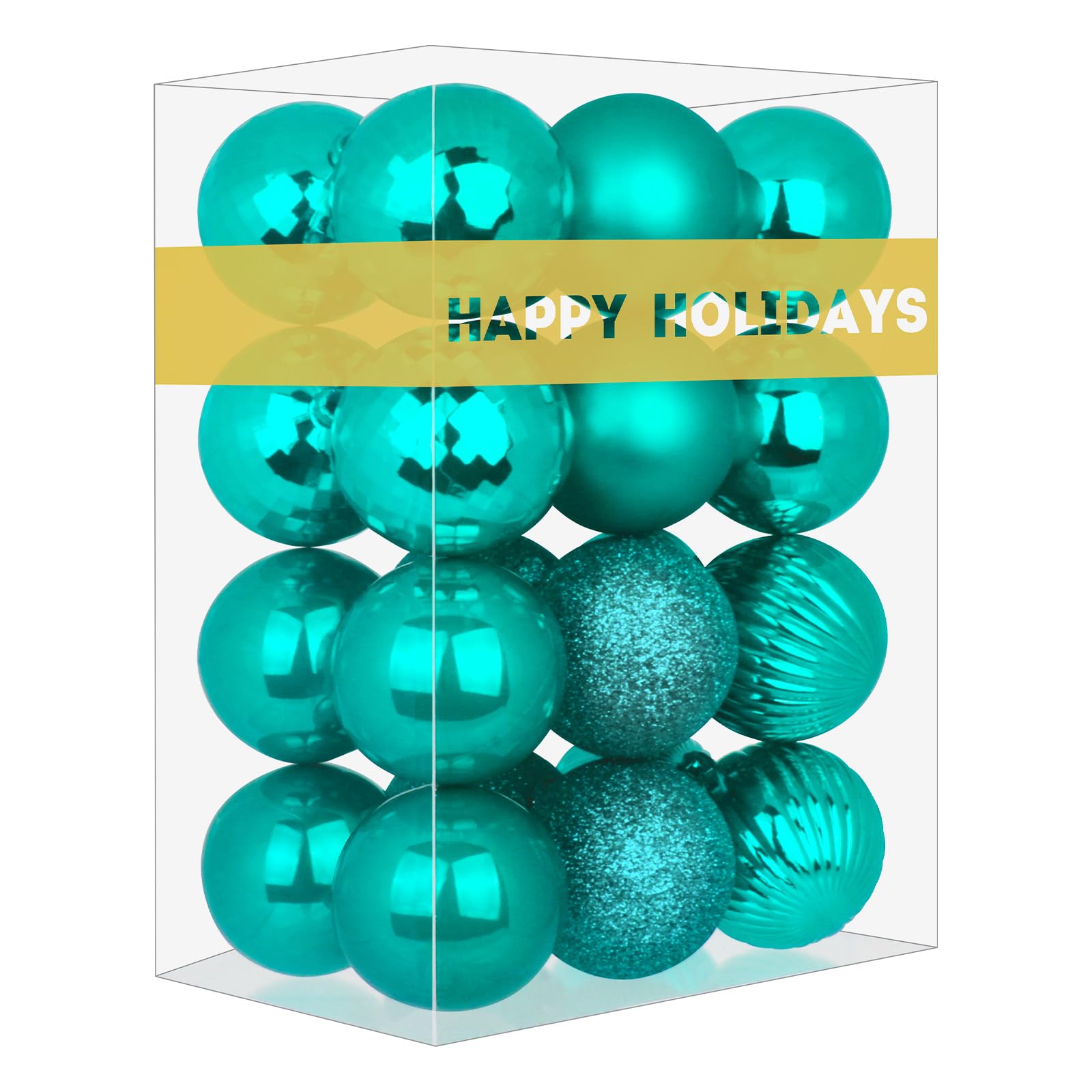 Bubblegun Pink 1.6" Small Christmas Balls Christmas Tree Decoration Ornaments Shatterproof Hanging Balls for Birthday Halloween Holiday Wedding Decorations Set of 12pcs