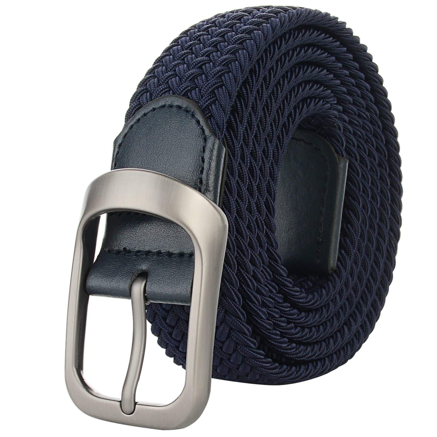 Plus Size 43'' to 75'' Mens Elastic Stretch Belts Big and Tall Belt