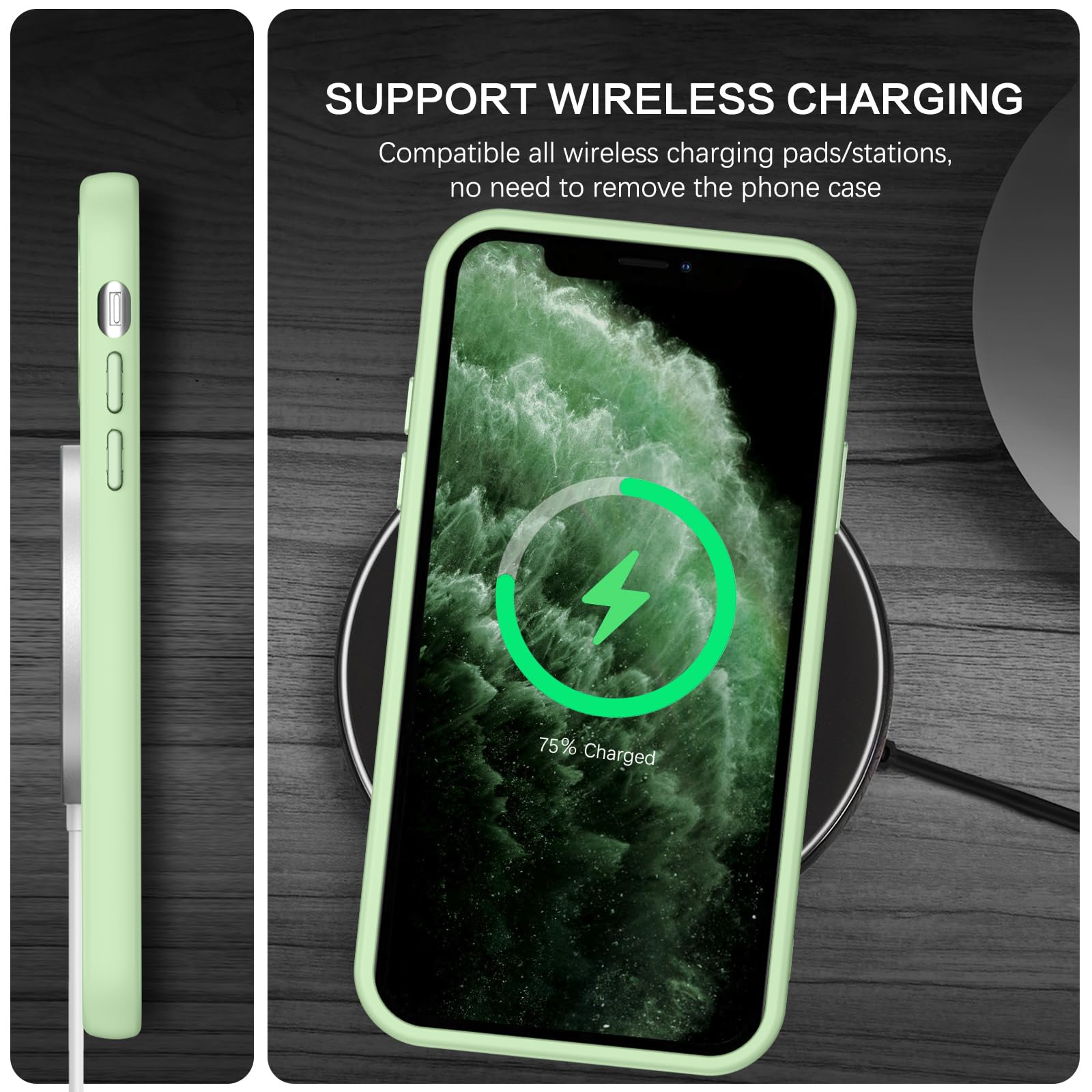 BENTOBEN for iPhone 11 Pro Case 2019 [Compatible with Magsafe] Translucent Matte Magnetic Phone Case iPhone 11 Pro 5.8" Slim Thin Shockproof Bumper Women Men Protective Cases Cover, Black