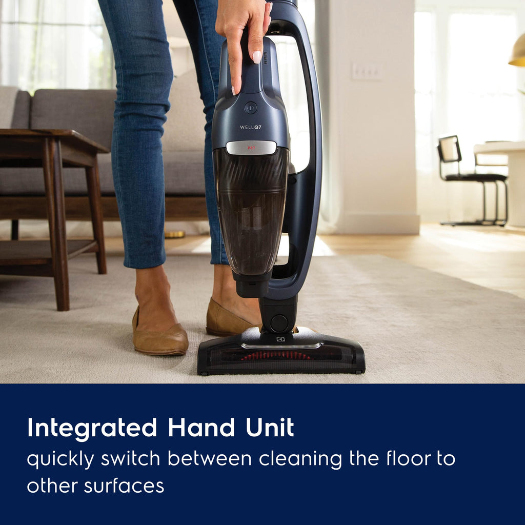 Electrolux WellQ7 Hard Floor Cordless 2-in-1 Vacuum with PowerPro Roller for Hard Surfaces, 50-Minute Run Time, 2 Power Modes, Soft Sand