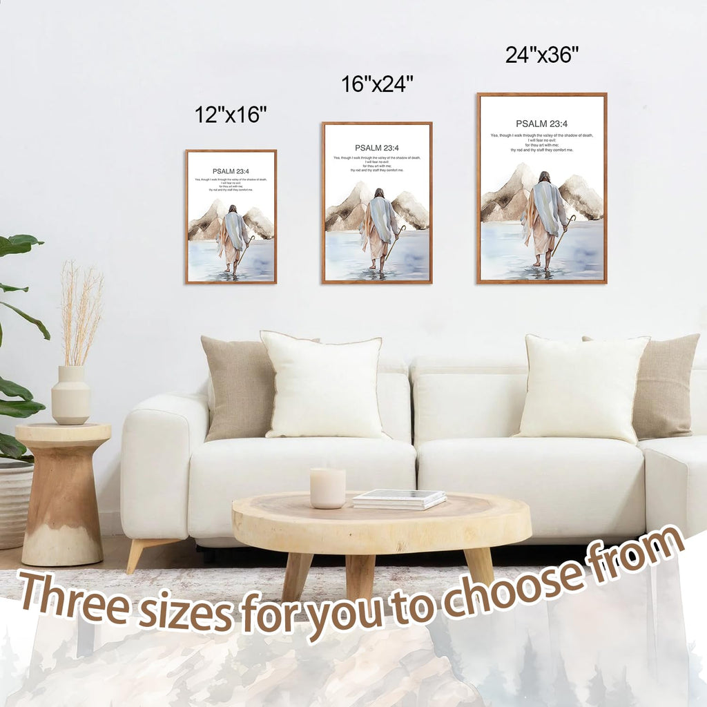 CHDITB Abstract Modern Framed Canvas Wall Art Set, Contemporary Artwork for Home Decor, Neutral Pastel Illustration Wall Painting, Nordic Minimal Zen Art Prints for Living Room Office-16 x24 x3