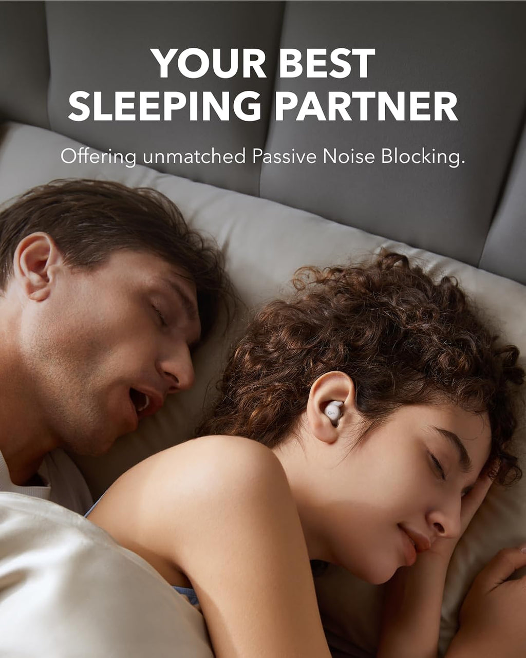 Soundcore Sleep A20 by Anker Sleep Earbuds with Multiple Ear Tips and Wings | 30 dB High-Frequency Noise Reduction, Side Sleeper Comfort, 80H Playtimae, Stream Content via Bluetooth 5.3, Sleep Tracking