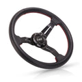 10L0L Golf Cart Steering Wheel, 13' Universal Fit for EZGO TXT/RXV, Club Car DS/Precedent, Yamaha G2-G29 (Carbon Black)