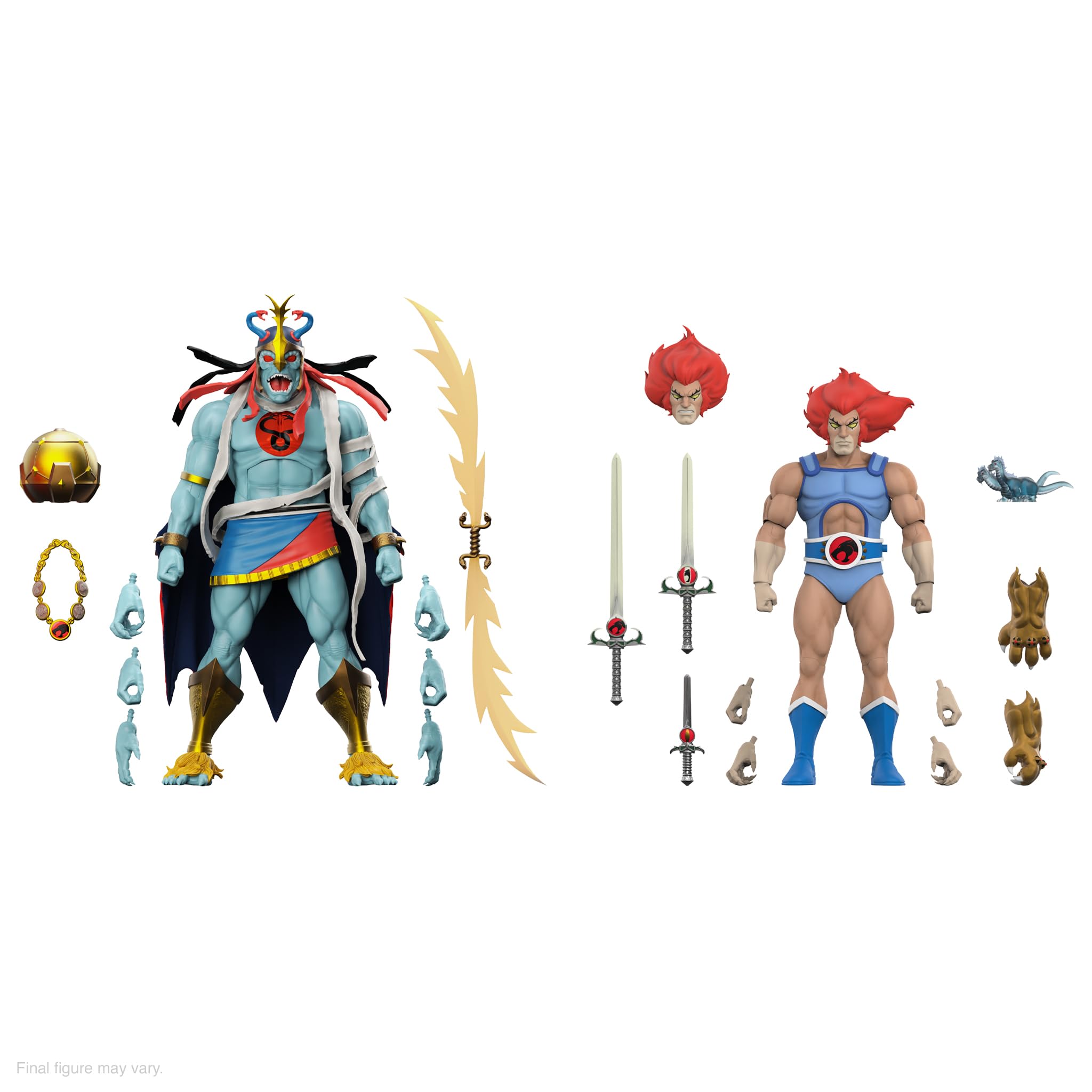 Super7 ULTIMATES! Thundercats Ghost Jaga - 7" Thundercats Action Figure with Accessories - Classic Cartoon Collectibles and Retro Toys