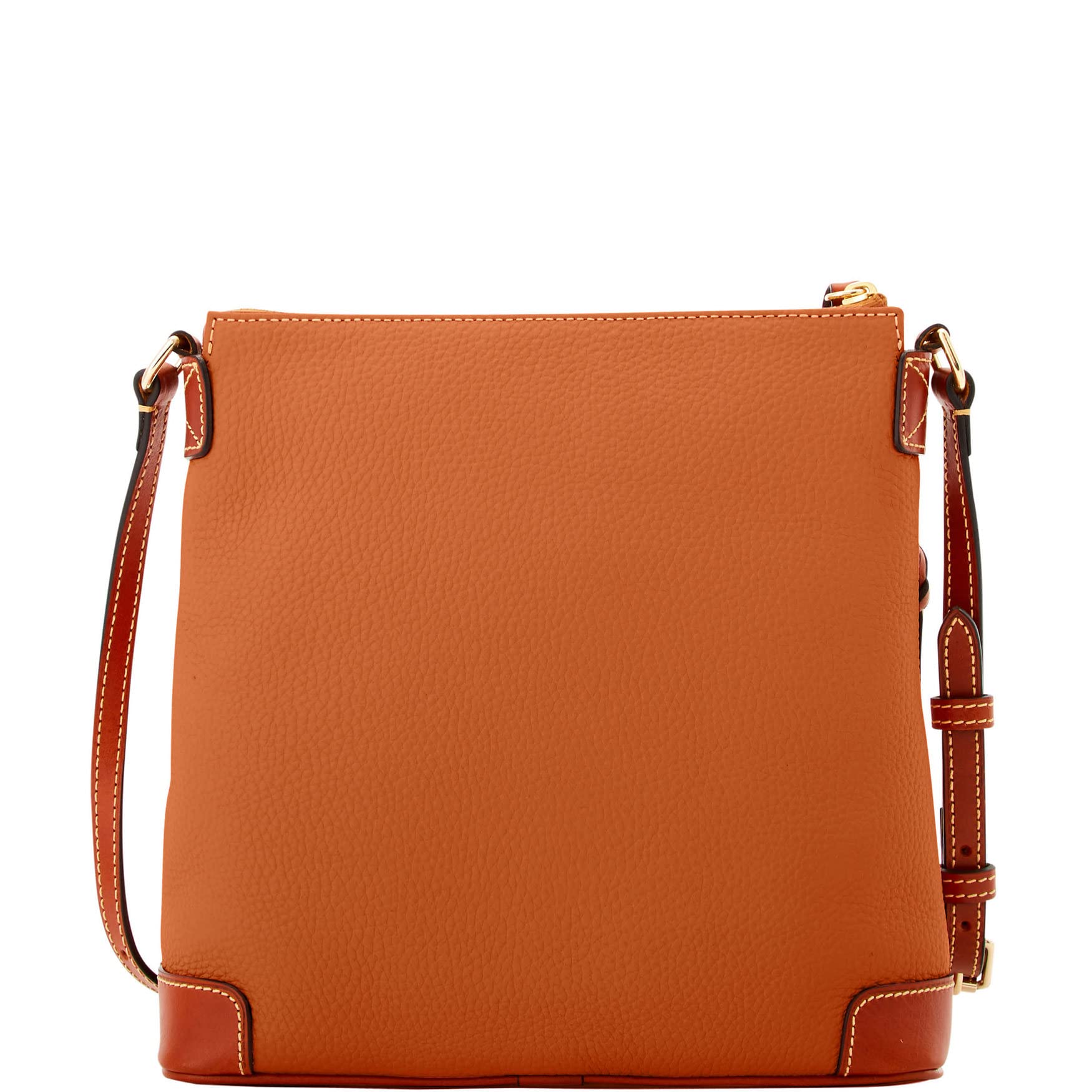 Dooney & Bourke Women's Crossbody in Pebble Grain Leather, Large Handbag with Adjustable Shoulder Strap