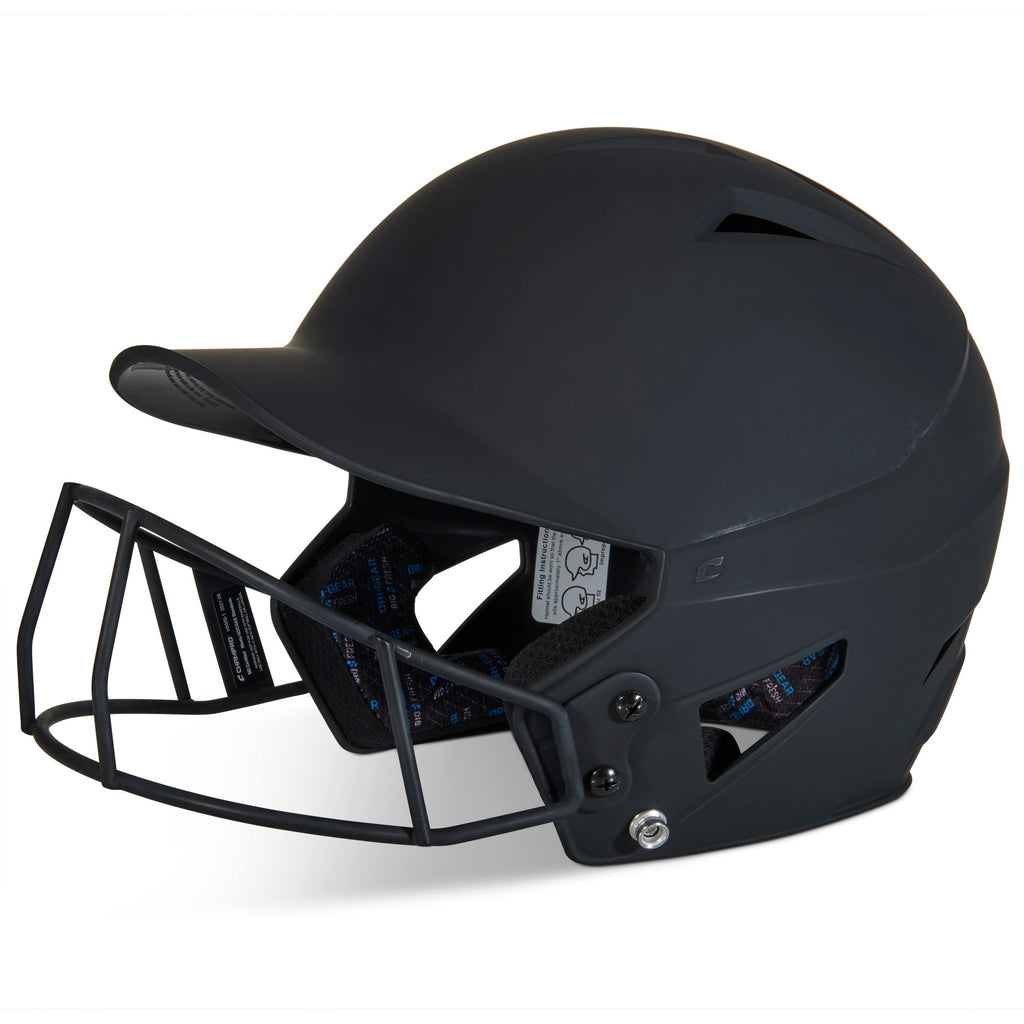 Champro HX Rise Fastpitch Batting Helmet with Facemask