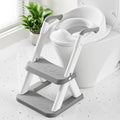 Potty Training Seat, Upgrade Toddler Toilet Seat for Kids Boys Girls, 2 in 1 Potty Training Toilet, Splash Guard Anti-Slip Pad Step Stool(Blue)