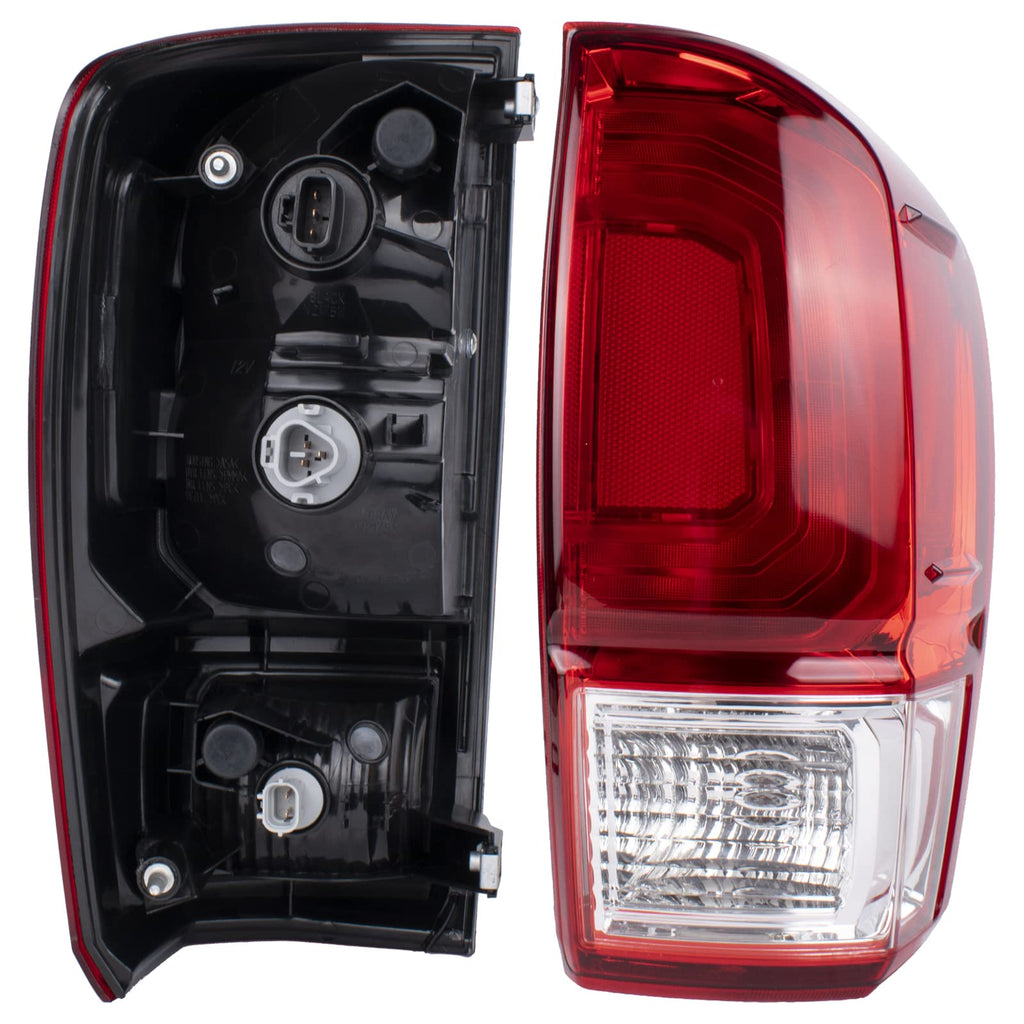 Boine Tail Light Compatible With 2016 2017 2018 2019 2020 Toyota Tacoma Pickup Left Driver Side Red Brake Rear Lights Housing Replace 81550-04170 (Left Driver Side)