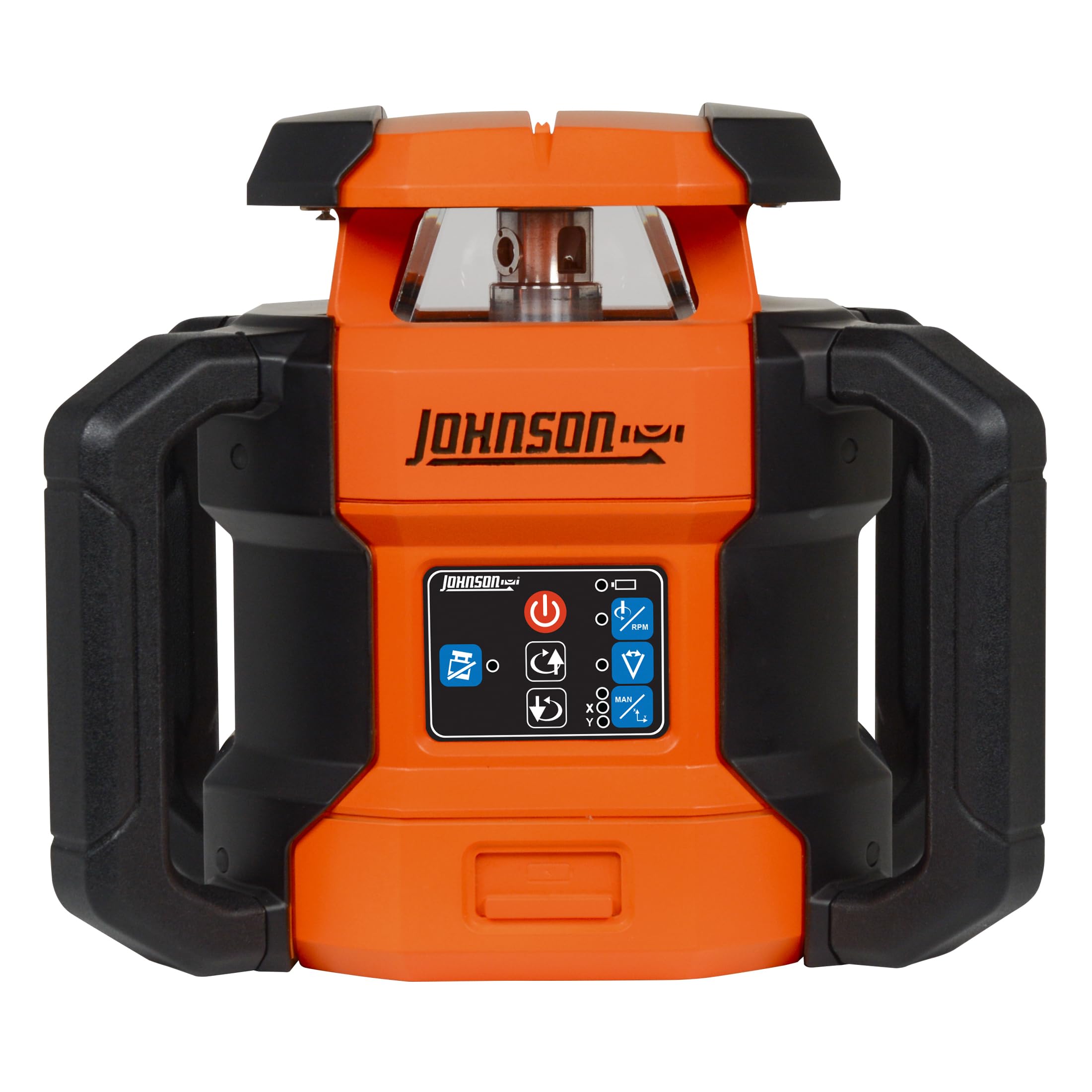 Johnson Level & Tool 40-6541 High Accuracy Dual Slope Rotary Laser System, Red, 1 ‎Kit