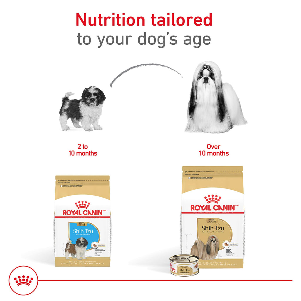 Royal Canin Breed Health Nutrition Shih Tzu Adult Loaf in Sauce Dog Food, 3 oz (Pack of 6)