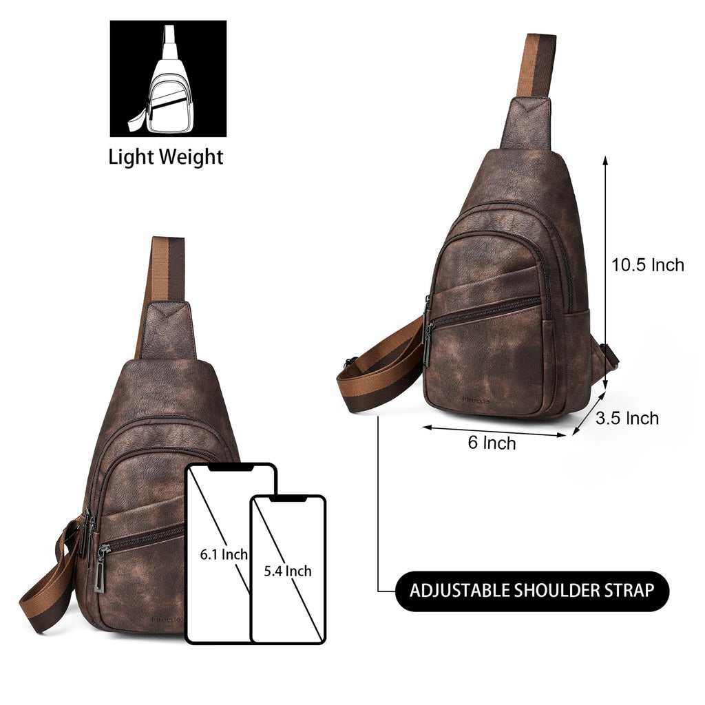 Sling Bag Crossbody Bags for Women Small Cross Body Bag Fanny Packs Chest Sling Purse for Daily Travel Leisure Sport