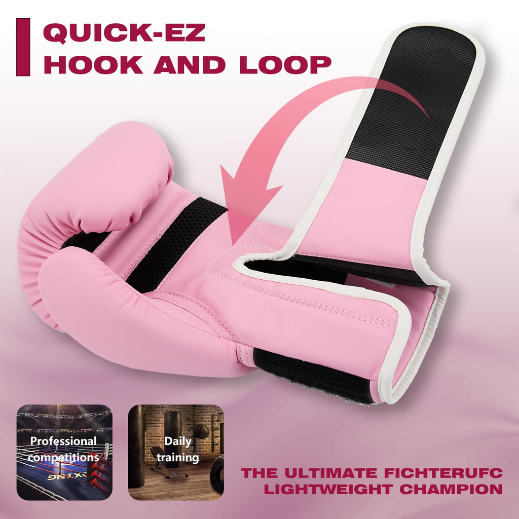Boxing Gloves for Men Women, Sparring Training Punching MMA Kickboxing Boxing Gloves, Heavy Bag Workout Gloves for Boxing, Kickboxing, Muay Thai, MMA