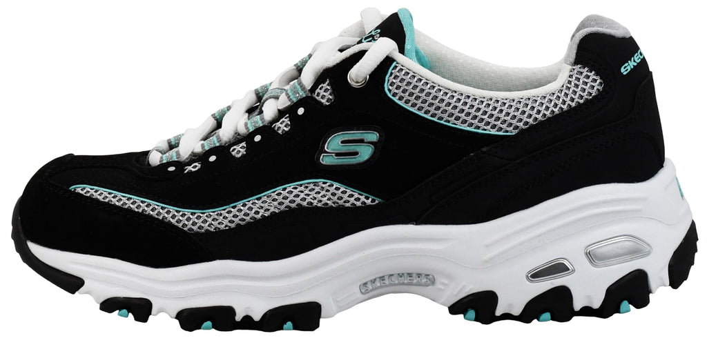 Skechers Women's D'lites Life Saver Memory Foam Lace-up Sneakers
