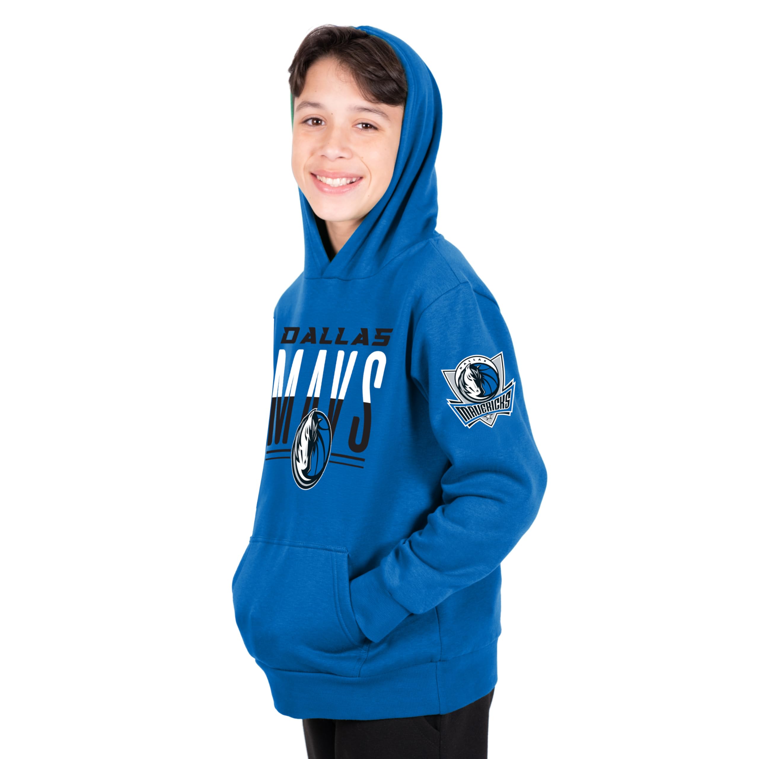 Ultra Game Youth NBA Official Standard Super Soft MVP Pullover Hoodie Sweatshirt